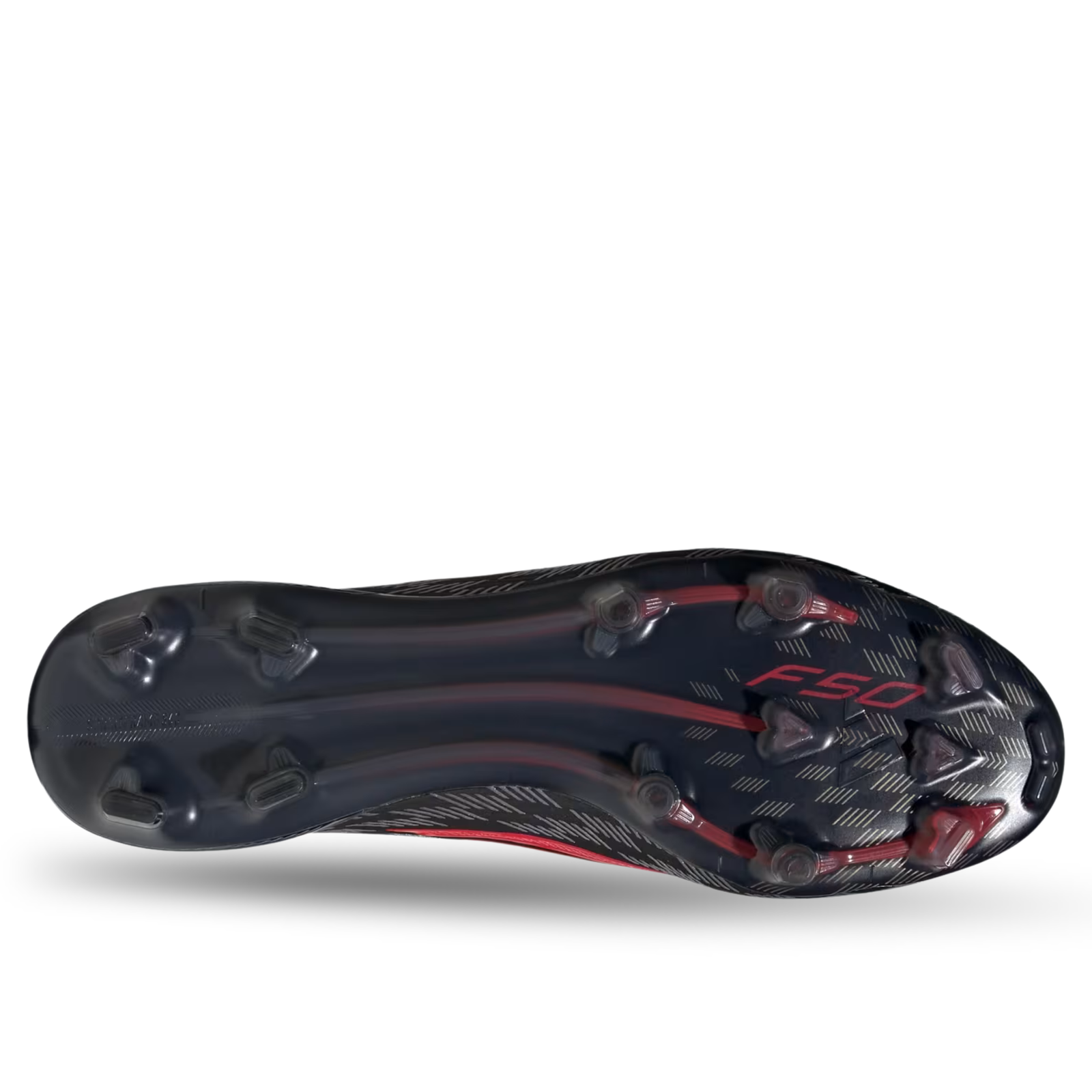 adidas F50 Elite Firm Ground Soccer Cleats (Black/Lucid Red)