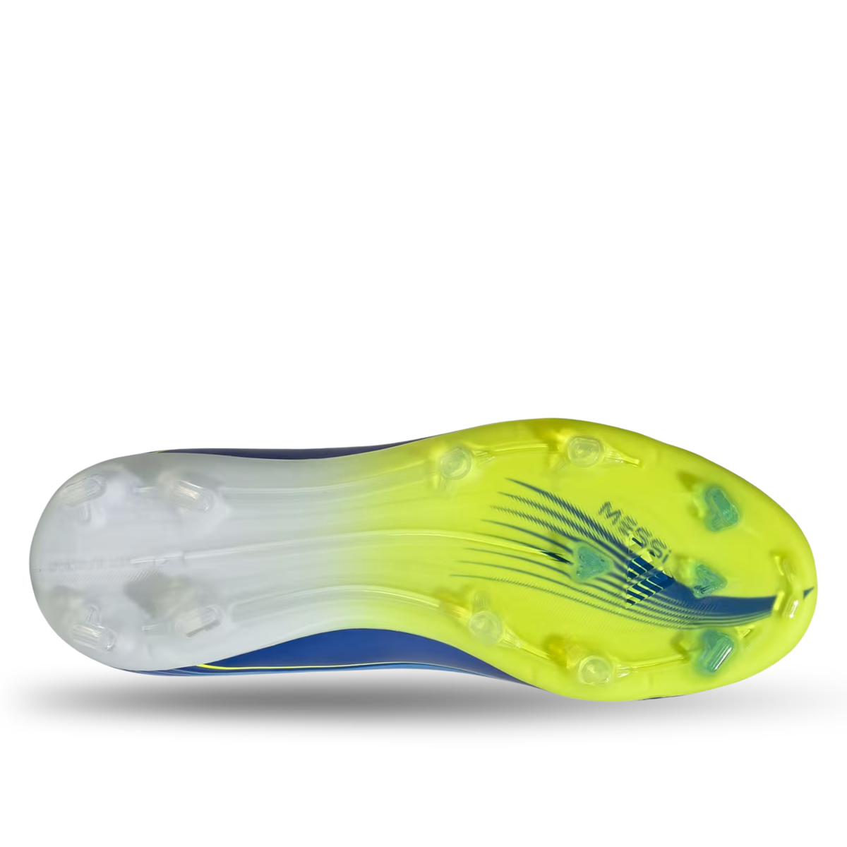 adidas Youth Messi F50 Elite Junior Firm Ground Soccer Cleats (Royal Blue/Solar Yellow)