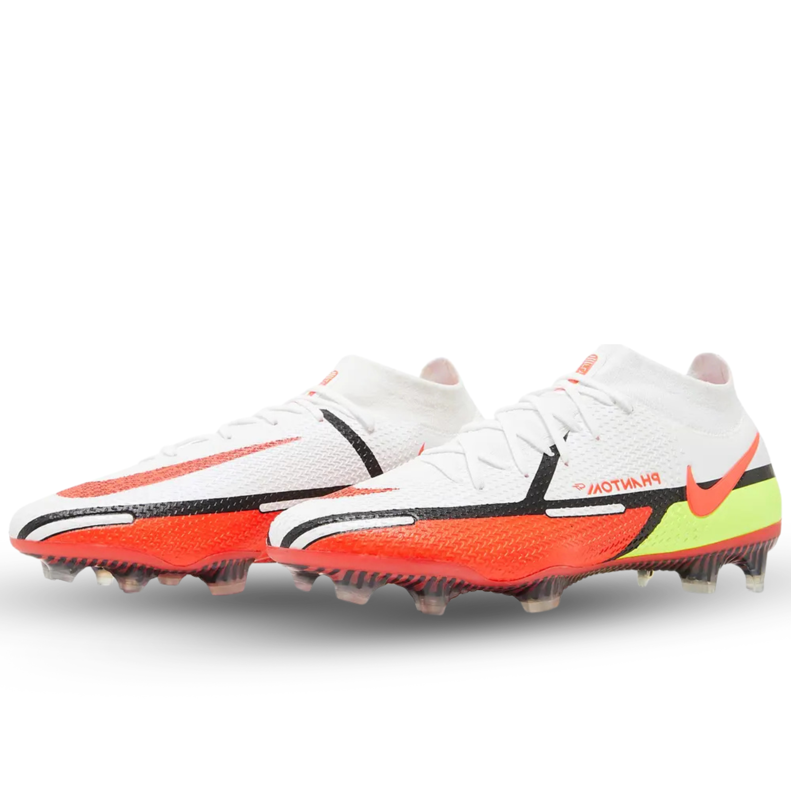Nike Phantom GT2 Elite FG (White/Bright Crimson)