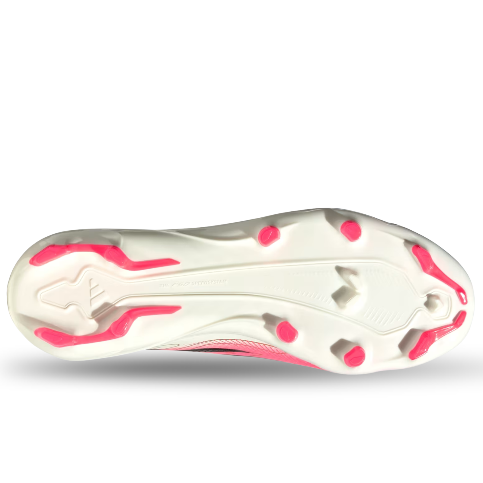 adidas F50 Hyperfast League FG Youth Soccer Cleats (Pink/White)