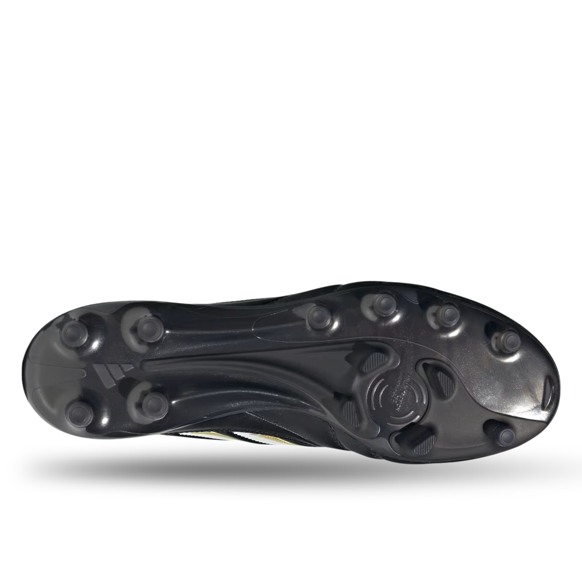 adidas Copa Icon II FG/AG Soccer Cleats (Black/White/Metallic Gold)