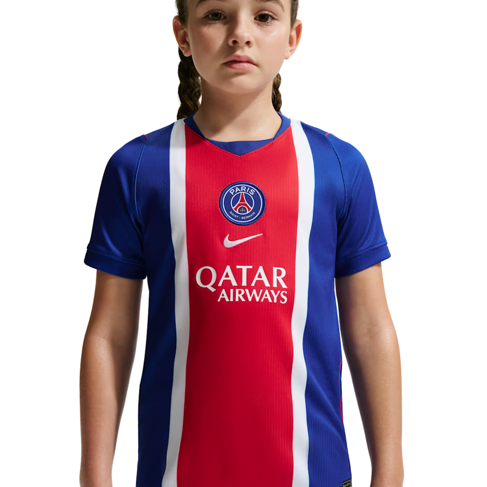 Nike Youth Paris Saint-Germain Home Jersey 26/27 (Royal/White/Red)