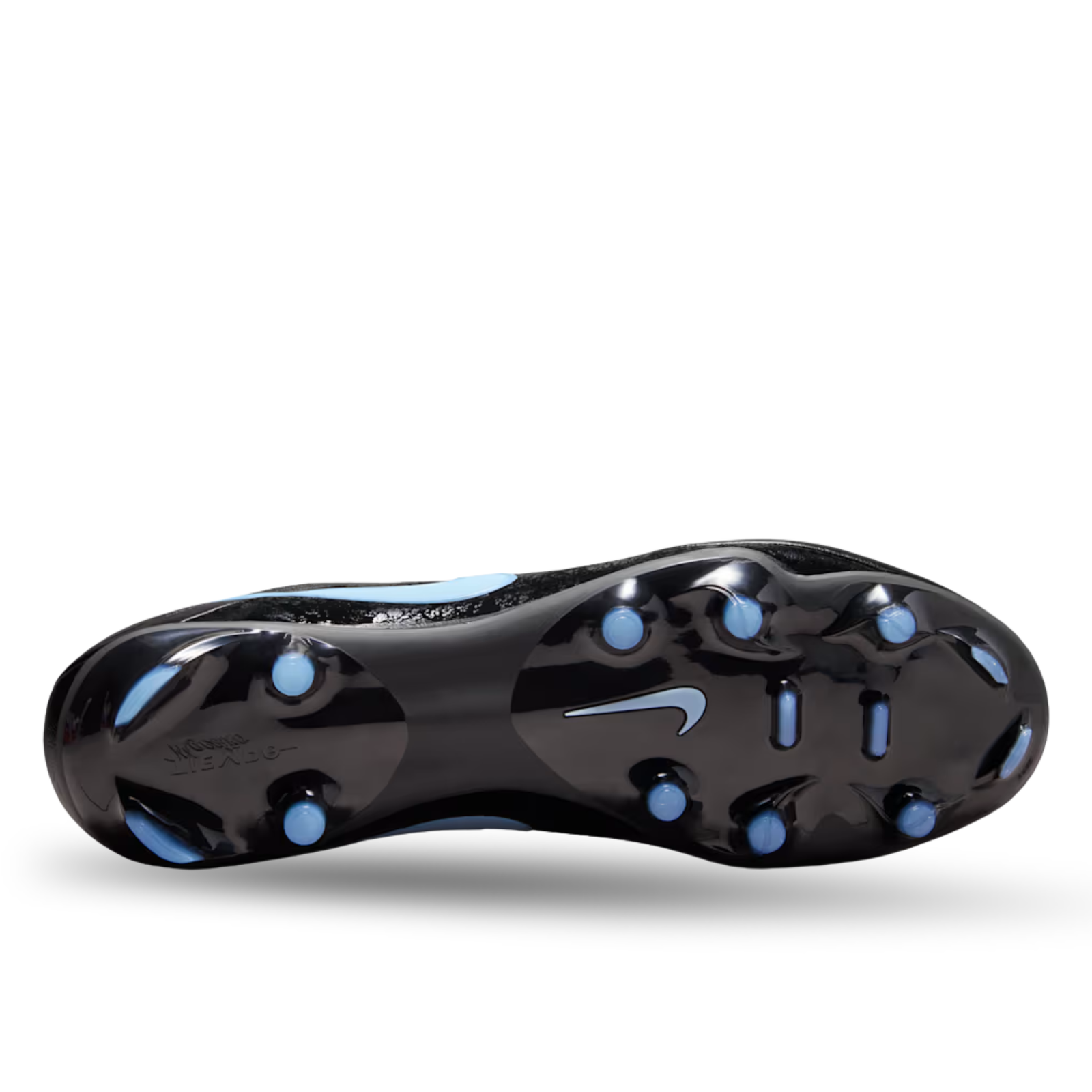 Nike Tiempo Maestro Academy FG/MG Soccer Cleats (Black/Ice Blue)