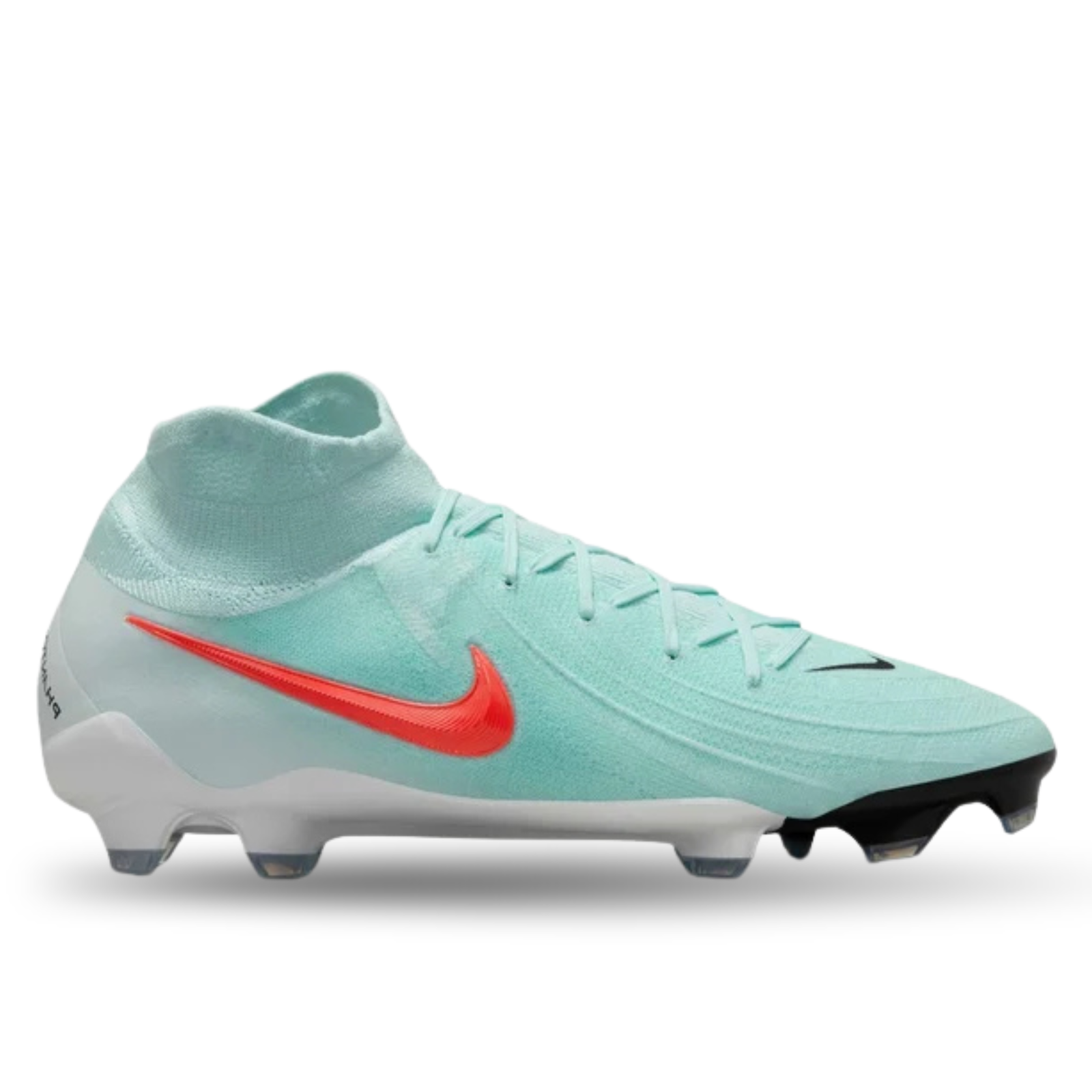 Nike Phantom Luna II Pro FG Soccer Cleats (Mint/Atomic Red)