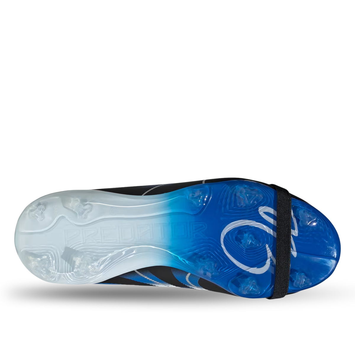 adidas Youth Predator League Jude Bellingham Edition Fold-Over Tongue FG/MG Soccer Cleats (Black/White/Blue)