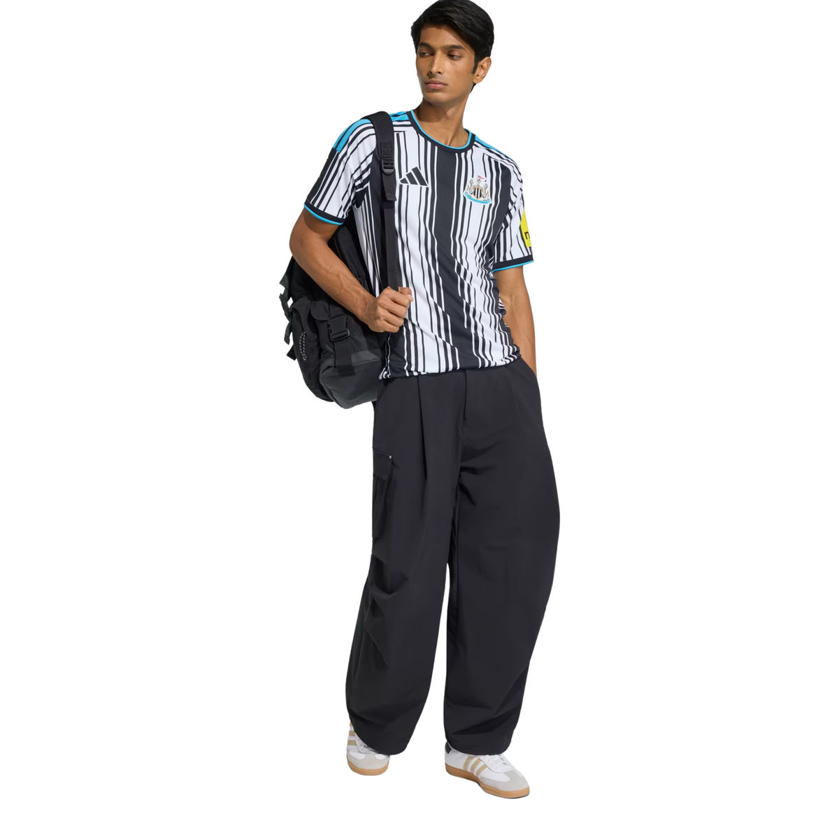 adidas Mens Newcastle United Home Jersey 26/27 (White/Black)