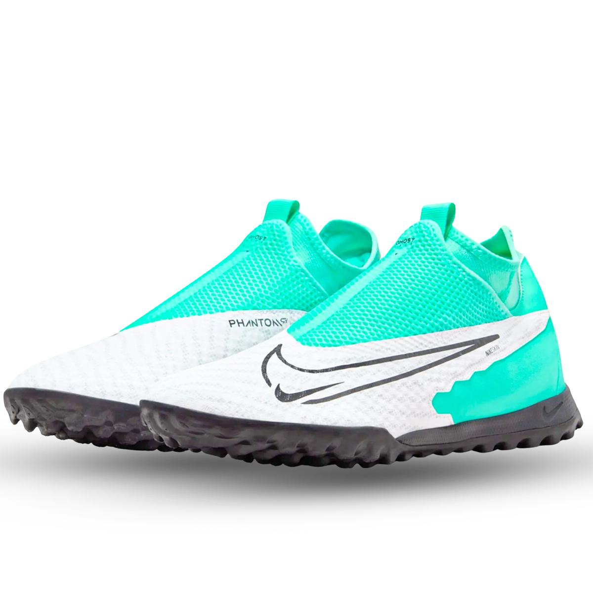 Nike Phantom GX Academy DF Turf Soccer Shoes (Hyper Turquoise/Black-Fuchsia Dream)