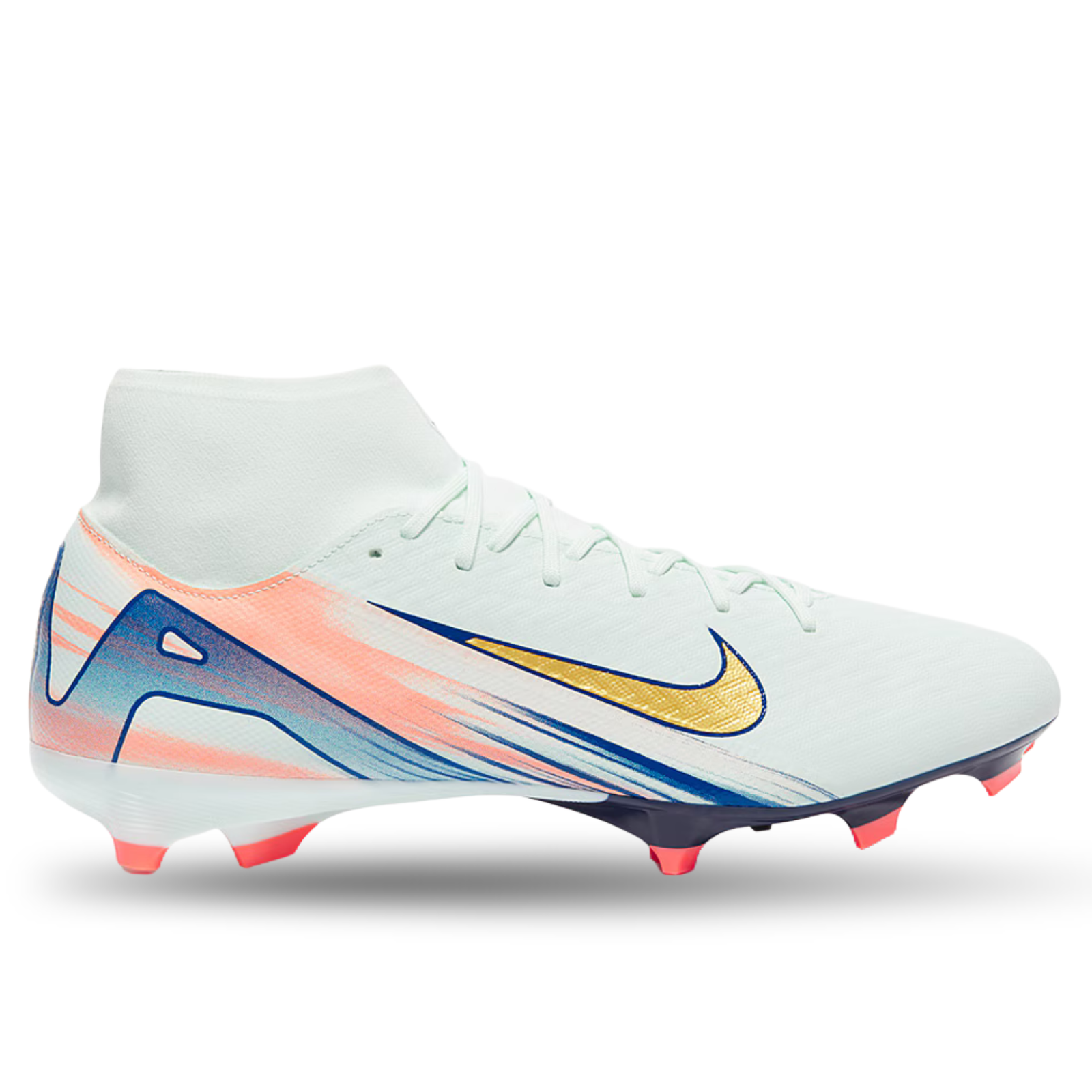 Nike Superfly 10 Academy MDS FG Soccer Cleats (Barely Green/Metallic Gold Coin)