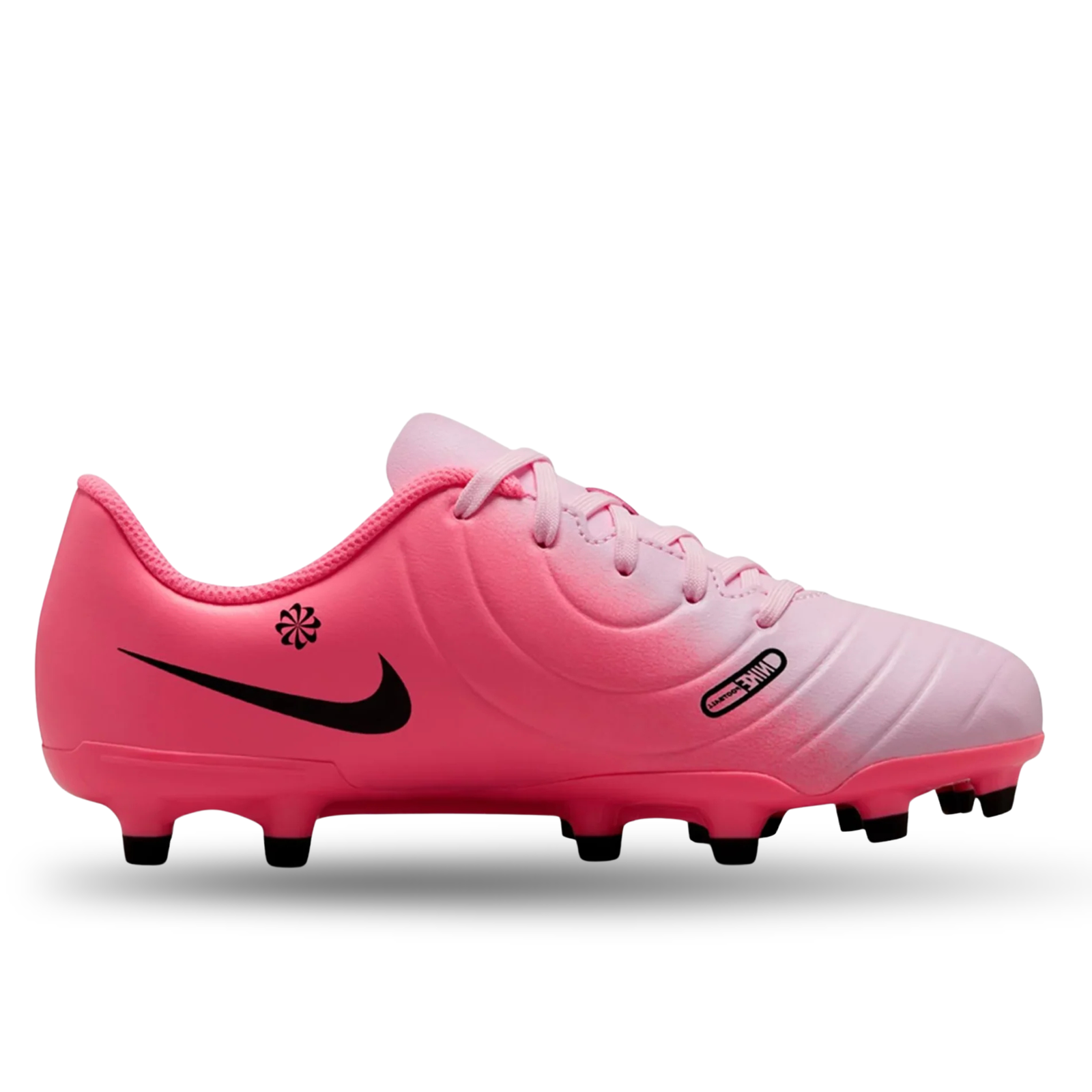 Nike Jr. Legend 10 Club FG/MG Soccer Cleats (Pink Foam/Black)