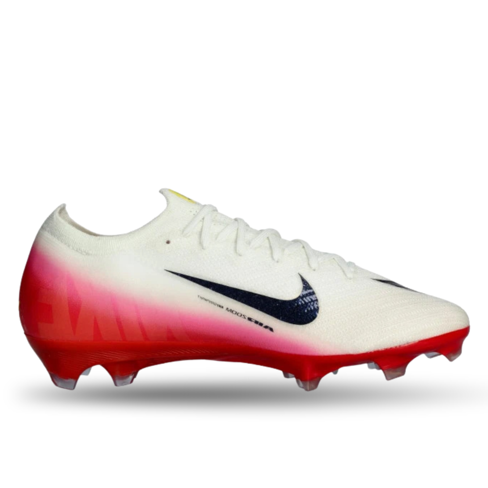 Nike Zoom Vapor 16 Elite LV8 Firm Ground Soccer Cleats (University Red/Dark Obsidian)