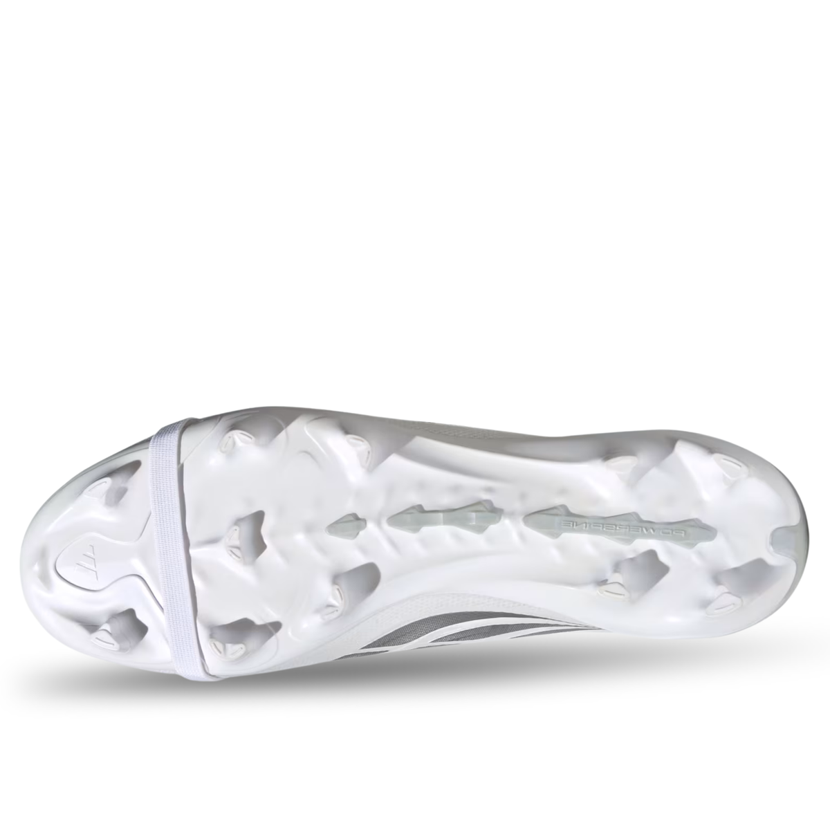 adidas Predator League FT Firm Ground Soccer Cleats (White/Zero Metallic/Royal Blue)