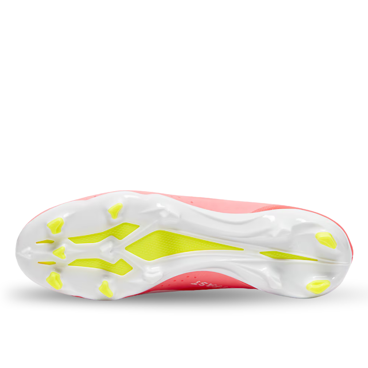adidas X Crazyfast League LL FG Soccer Cleats (Solar Red/White/Solar Yellow)
