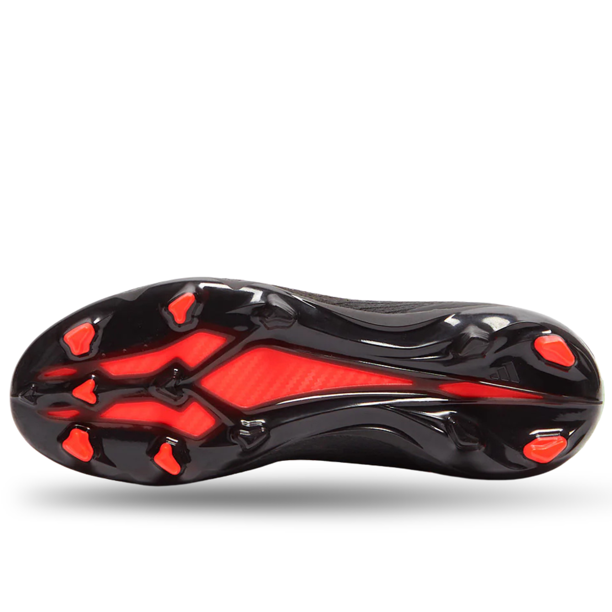Botines de fútbol adidas Jr. X Speedportal.1 FG (Núcleo Negro/Rojo Solar/Amarillo Solar)