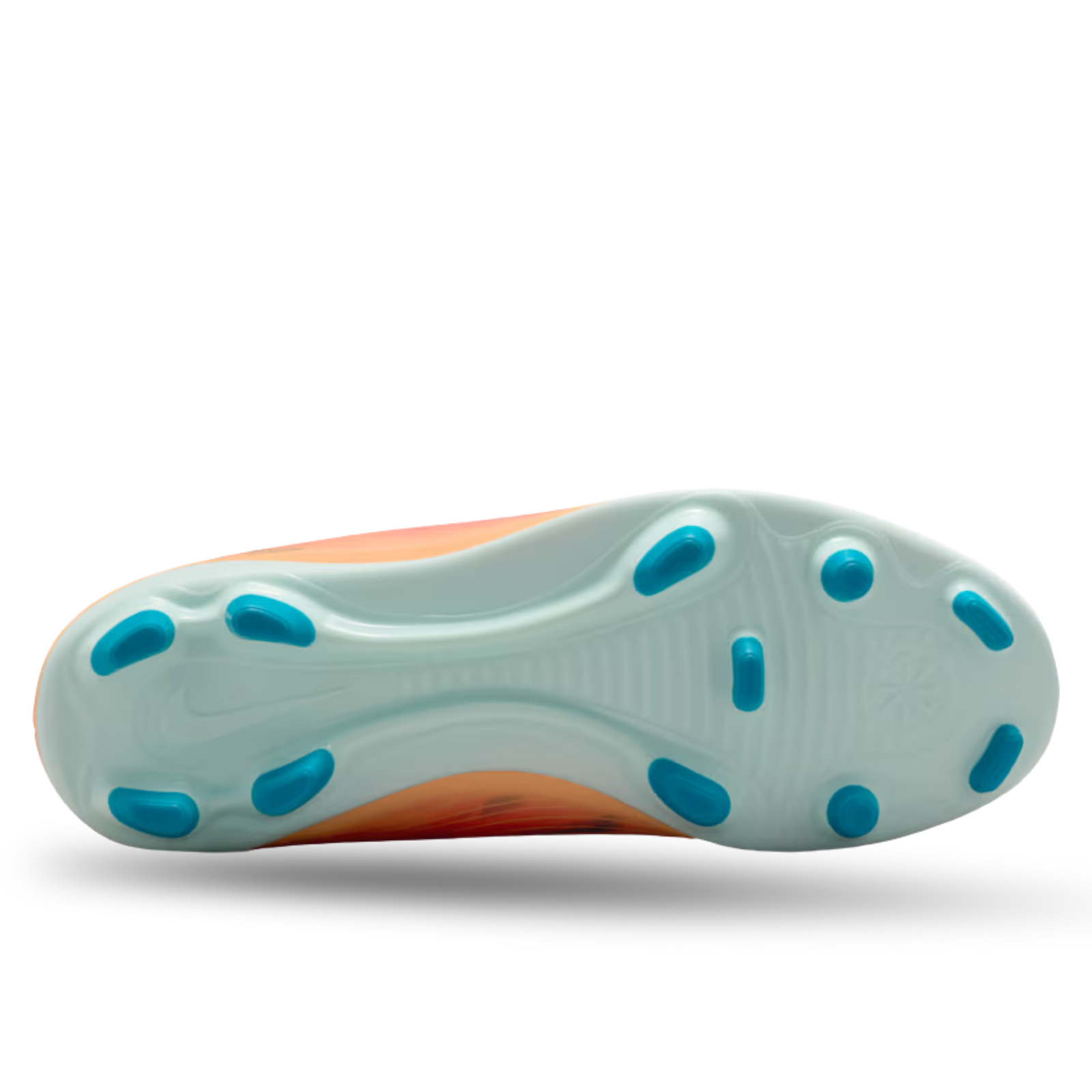 Nike Youth Junior Superfly 10 Club Kylian Mbappé Firm/Multi Ground Soccer Cleats (Melon Tint/Neo Turq/Igloo)