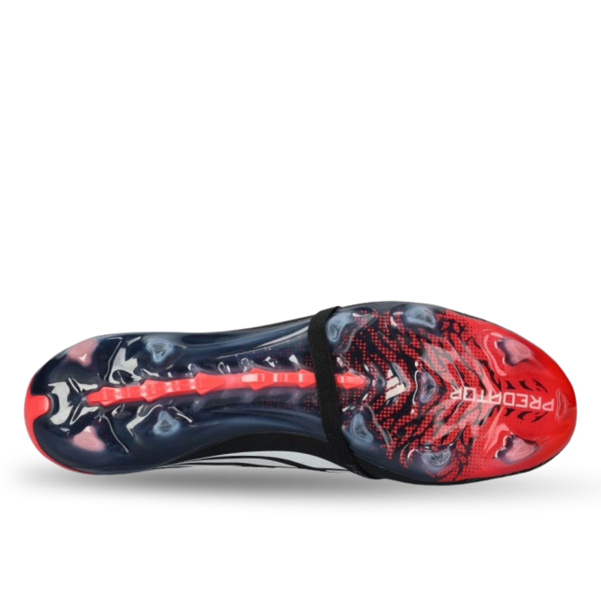 adidas Predator Elite FT Firm Ground Soccer Cleats (Black/White/Lucid Red)