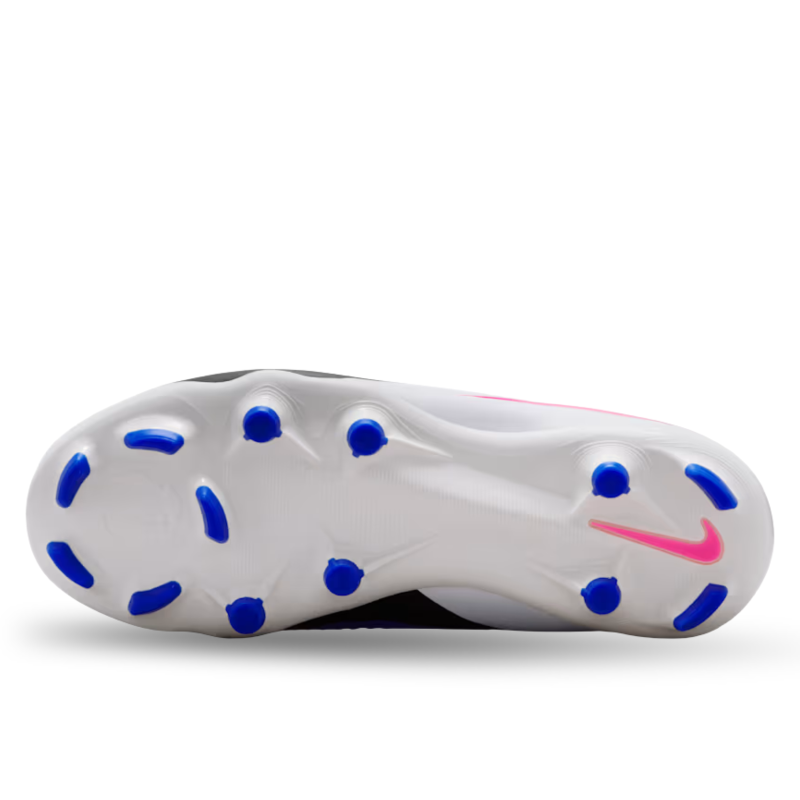 Nike Jr Phantom 6 High Academy FG/MG Soccer Cleats (Racer Blue/White)