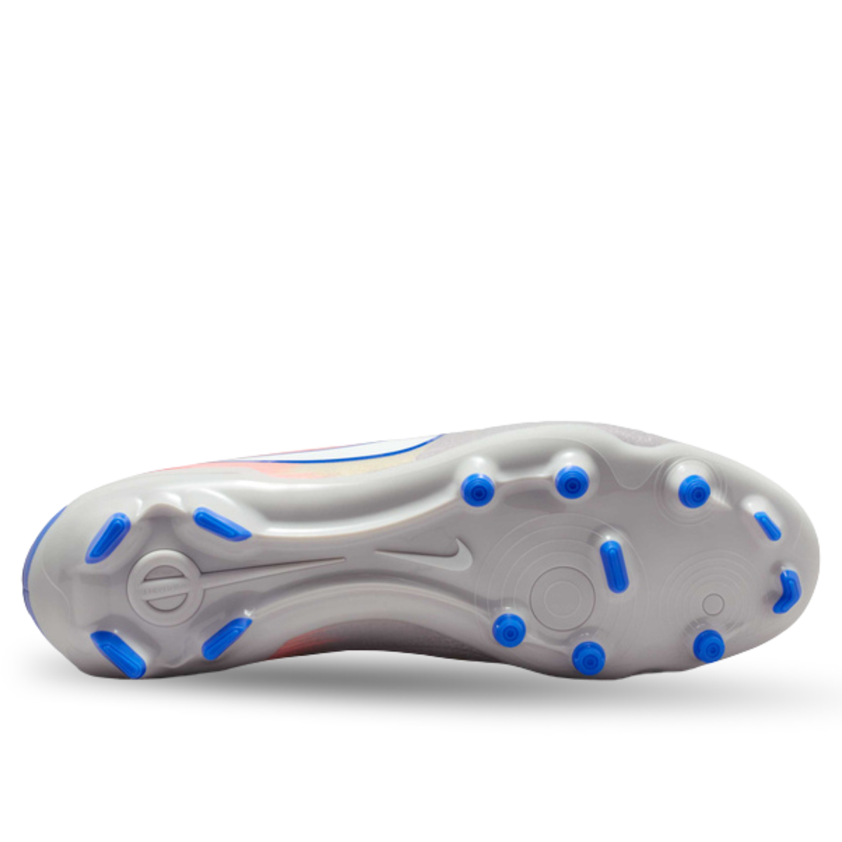 Nike Legend 10 Academy NU2 Firm Ground/Multi Ground Soccer Cleats (Vast Grey/Racer Blue)