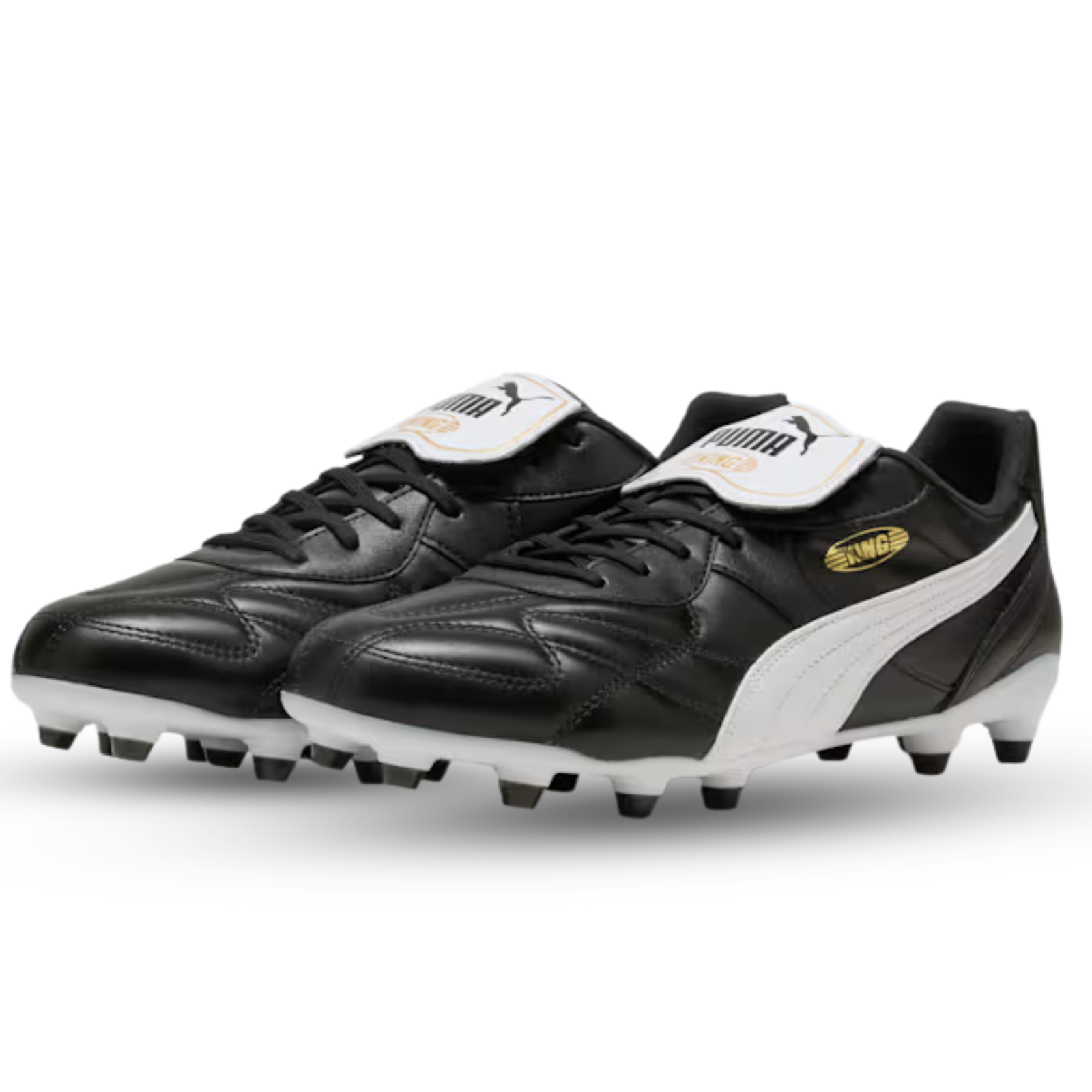 Puma King Top FG/AG Soccer Cleats (Black)