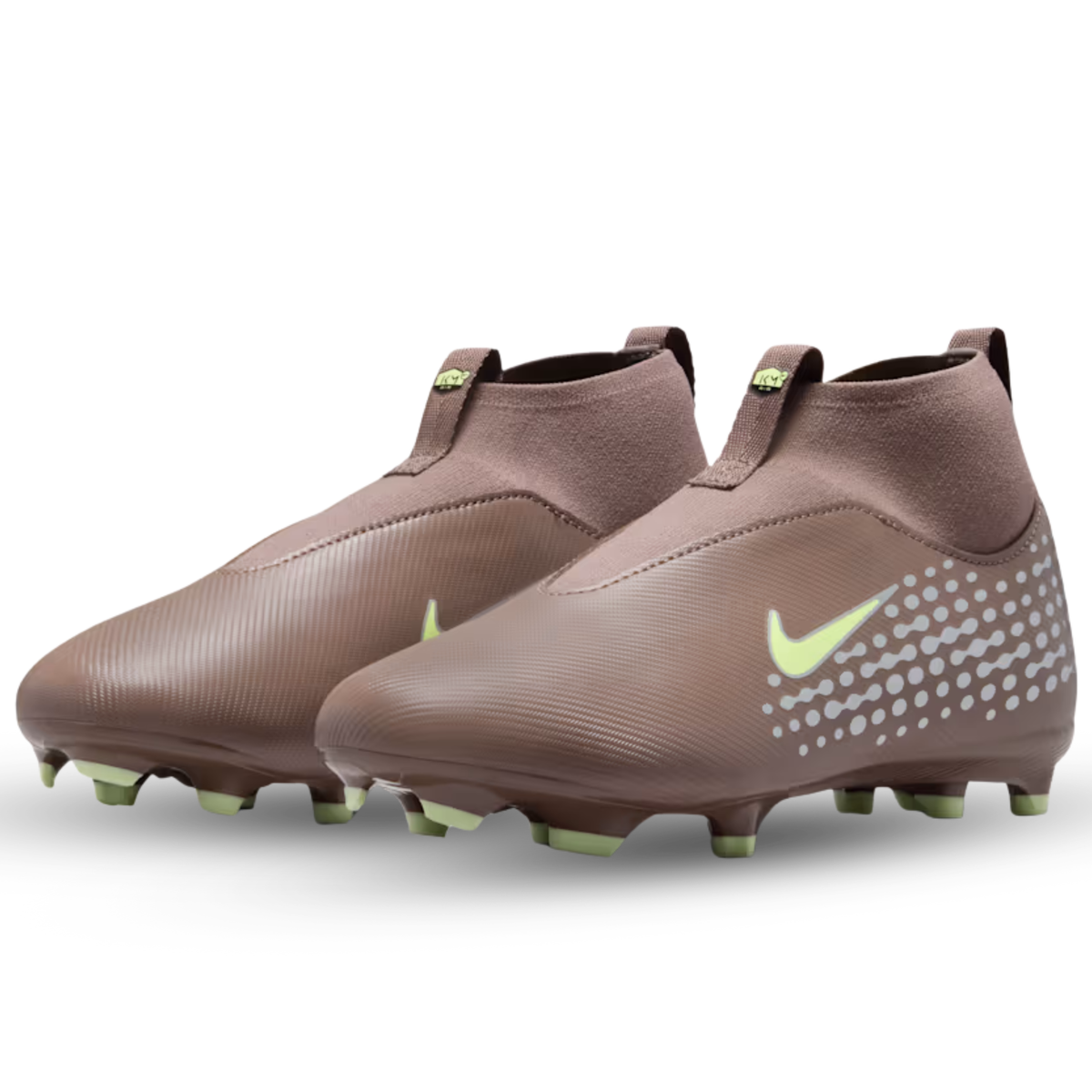 Nike Jr Zoom Superfly 10 Academy KM FG/MG Soccer Cleats (Plum Eclipse/Metallic Silver)