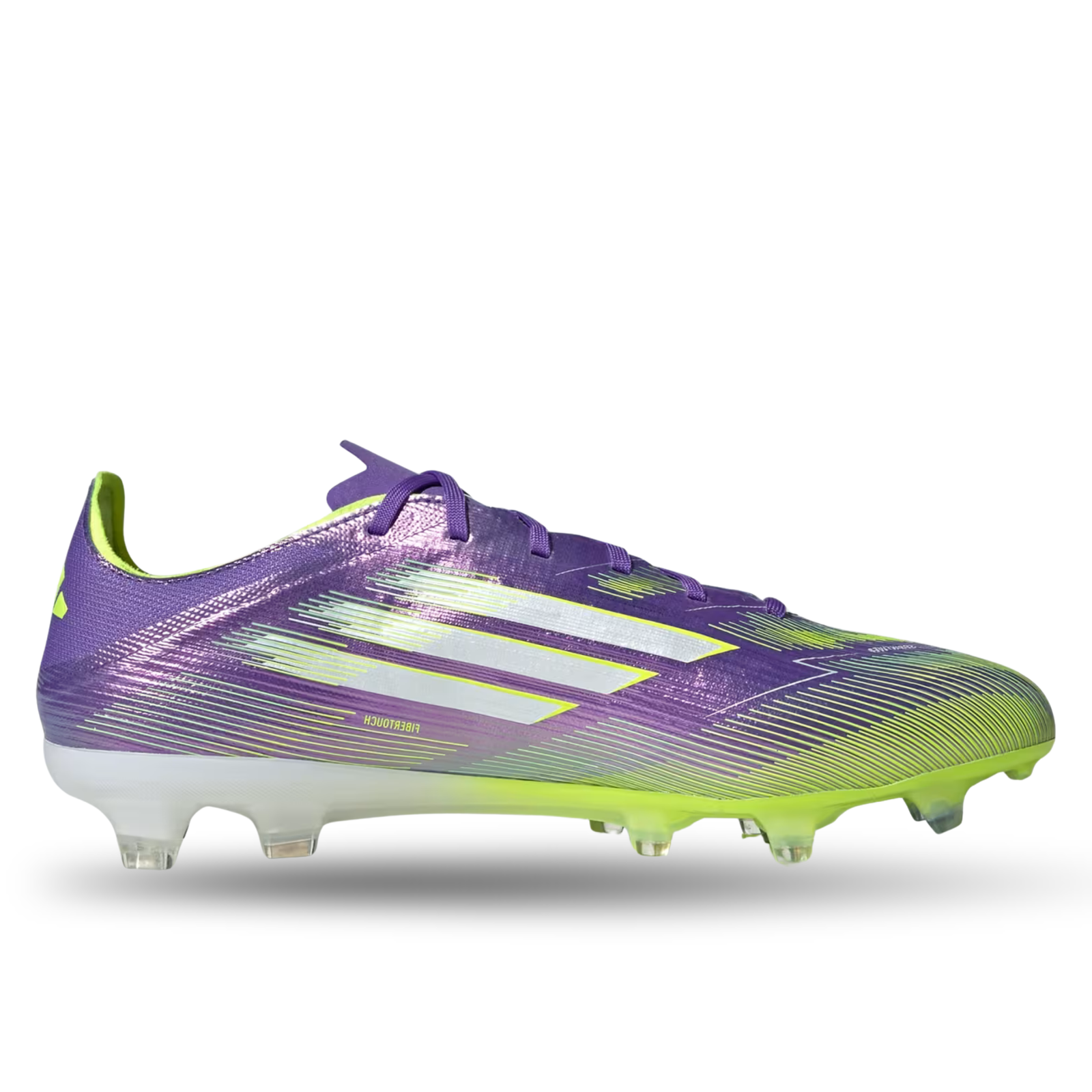 adidas F50 Pro FG Soccer Cleats (Purple Rush/Lucid Lemon)