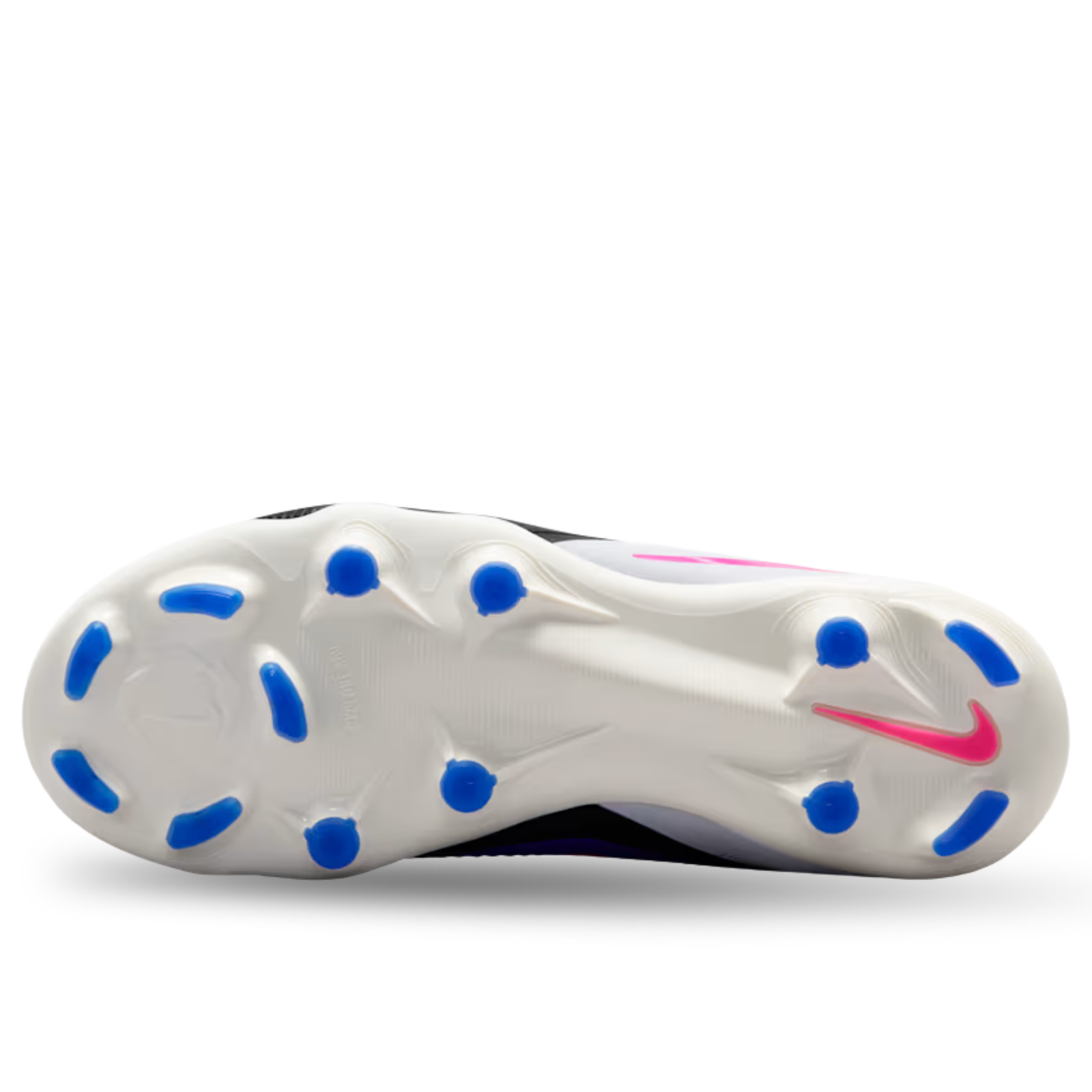 Nike Jr. Phantom Low Pro FG/MG Soccer Cleats (Racer Blue/White)