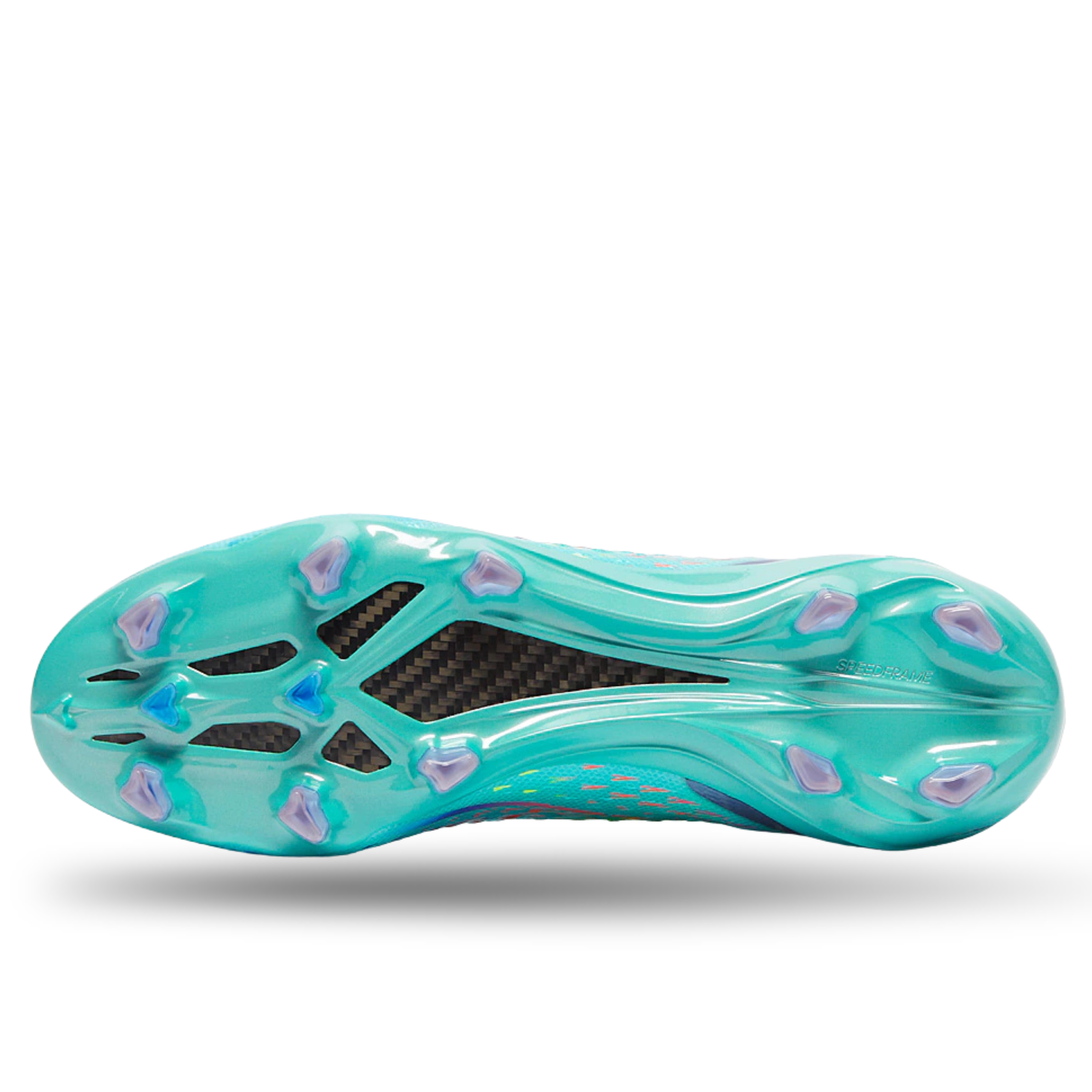 adidas X Speedportal+ Firm Ground Soccer Cleats Clear Aqua/Solar Red/Power Blue)