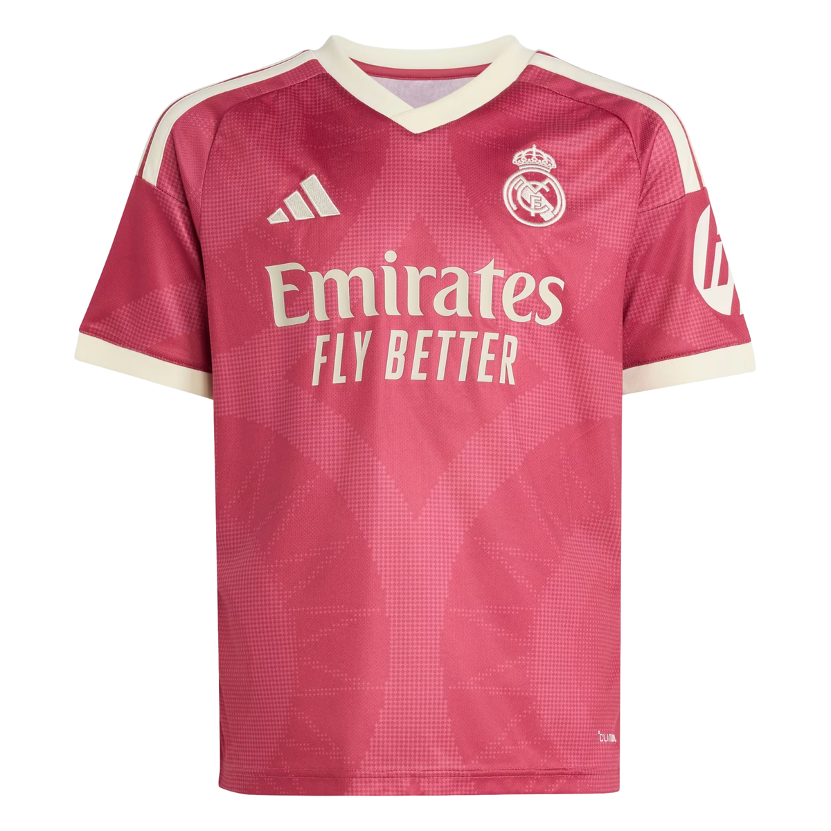 adidas Youth Real Madrid Third Jersey 26/27 (Pink)
