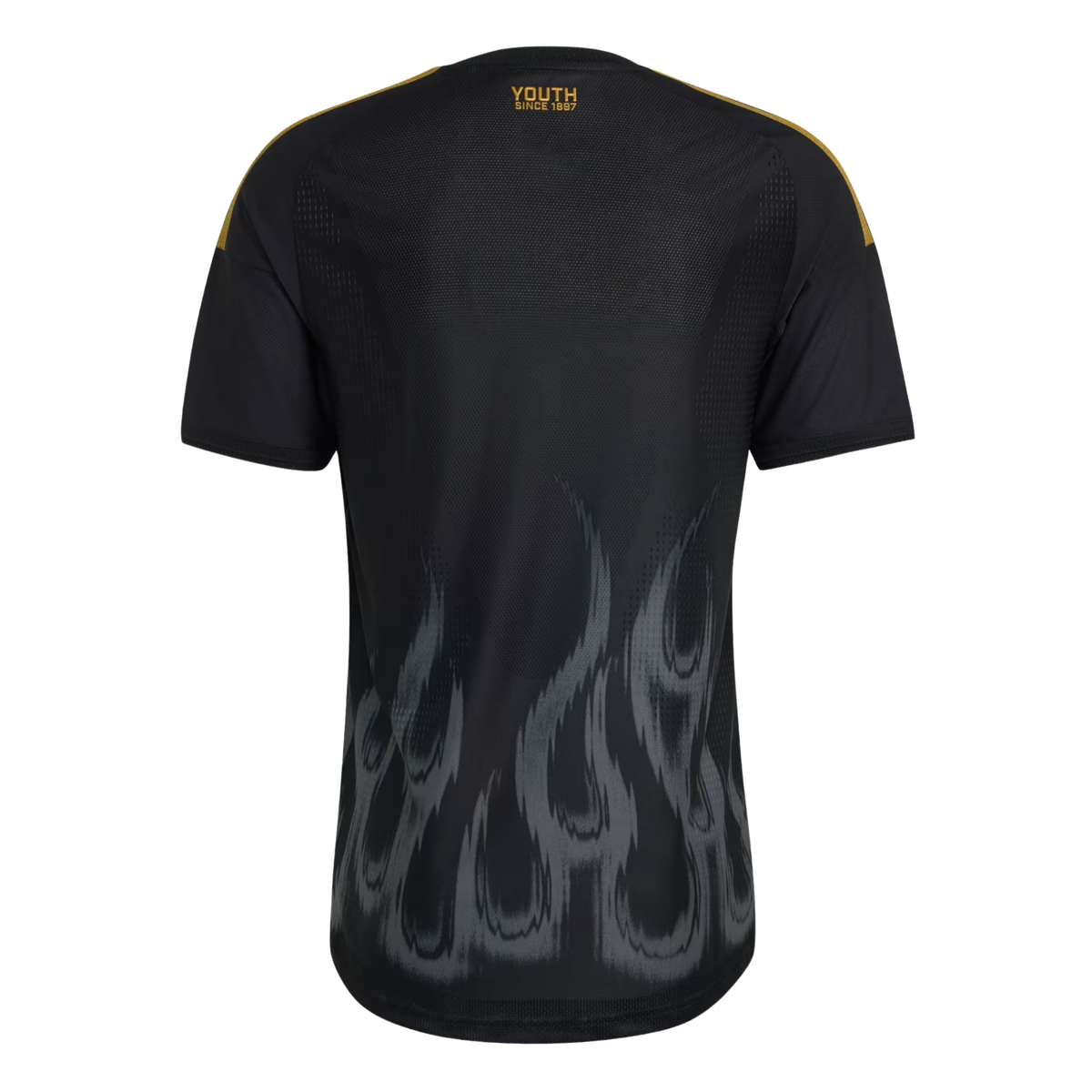 adidas Mens Juventus Authentic Third Jersey 26/27 (Black/Gold)