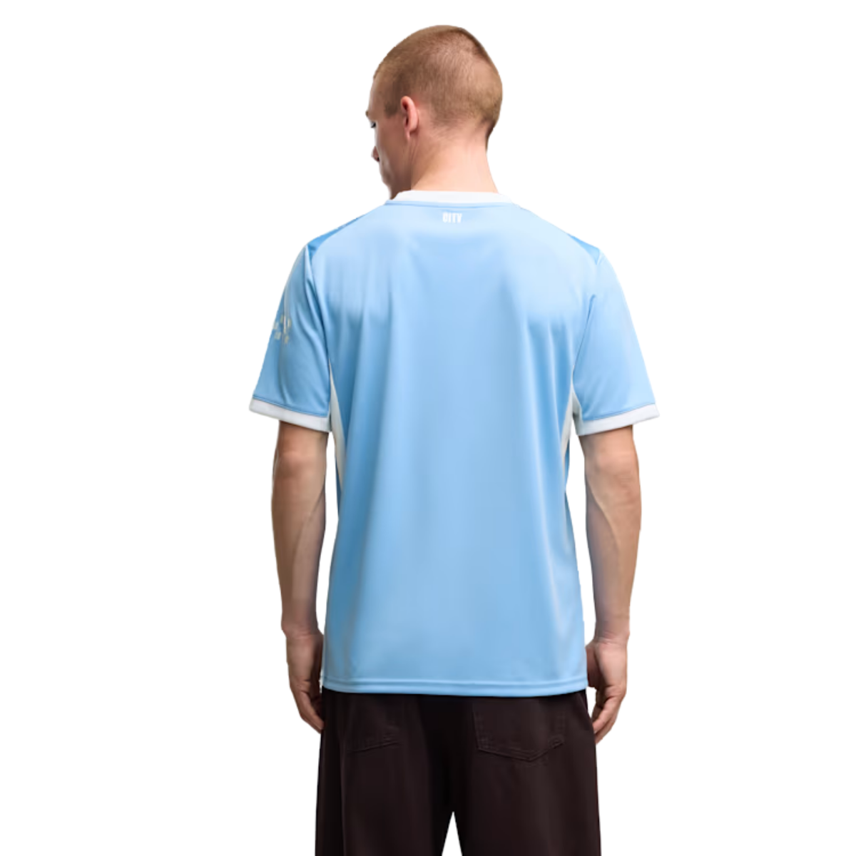 Puma Mens Manchester City Home Jersey 26/27 (Team Light Blue/Icey Blue)