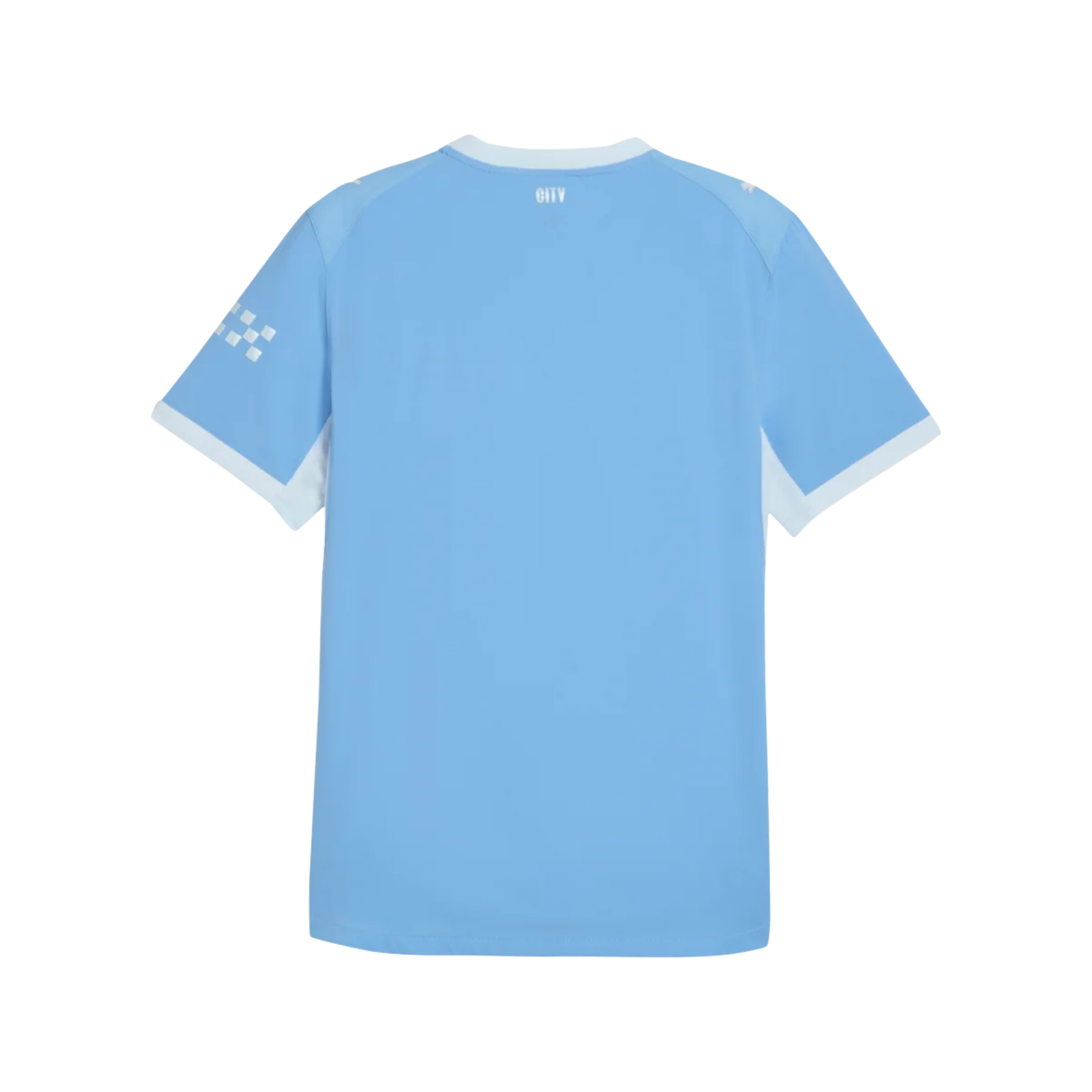 Puma Mens Manchester City Authentic Home Jersey 26/27  (Team Light Blue/Icey Blue)