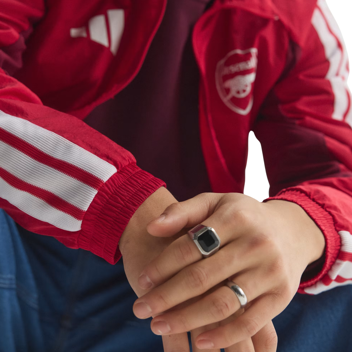 adidas Mens Arsenal Home Anthem Jacket 26/27 (Better Scarlet)