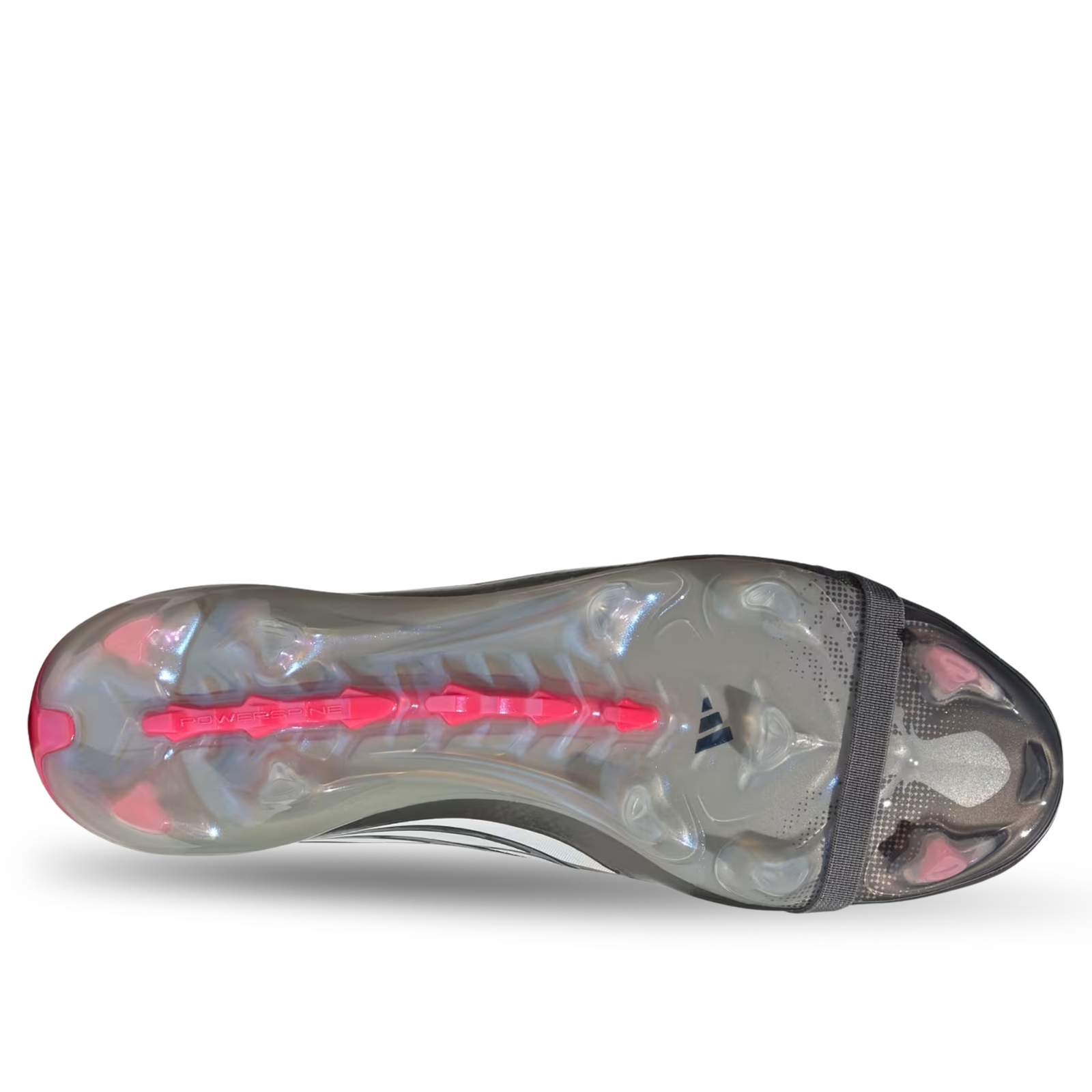 adidas Predator Pro FT Fold Tongue FG Soccer Cleats (Iron Metallic/Zero Metallic/Lucid Red)