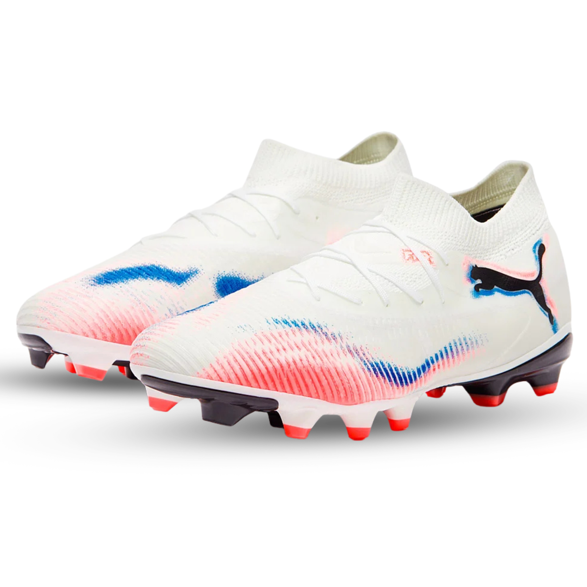 Puma Future 8 Match FG/AG Soccer Cleats(White)
