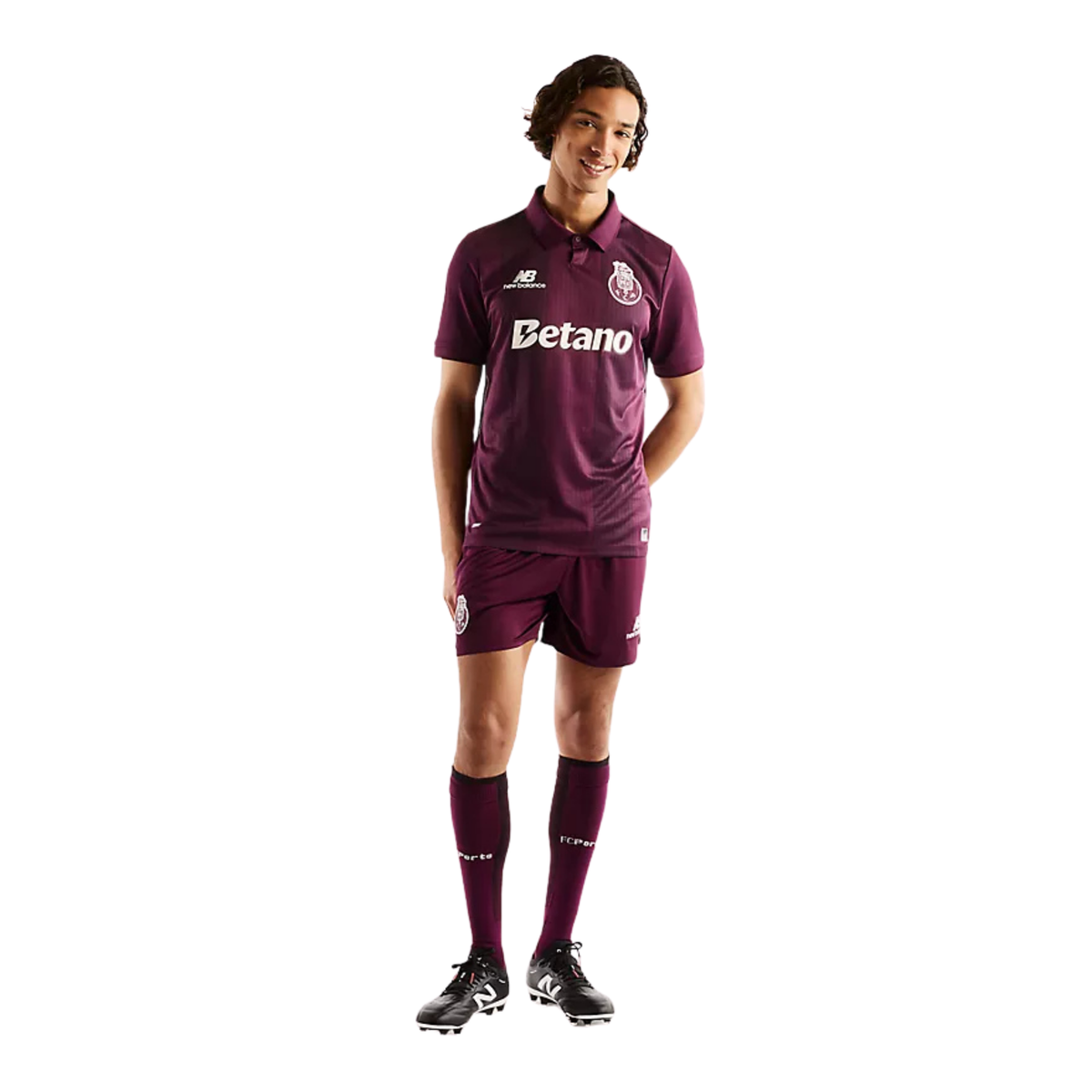 New Balance FC Porto Away Jersey 26/27 (Burgundy)