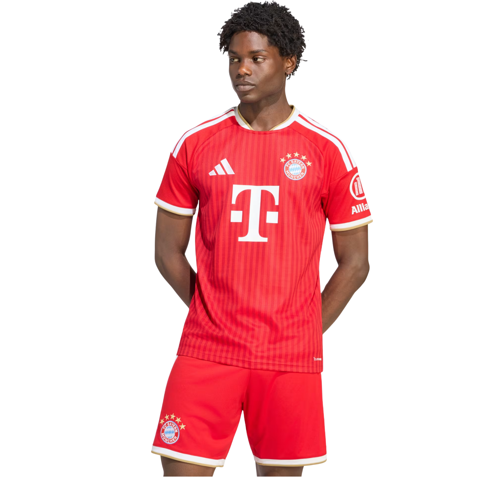 adidas Mens Bayern Munich Home Jersey 26/27 (Red)