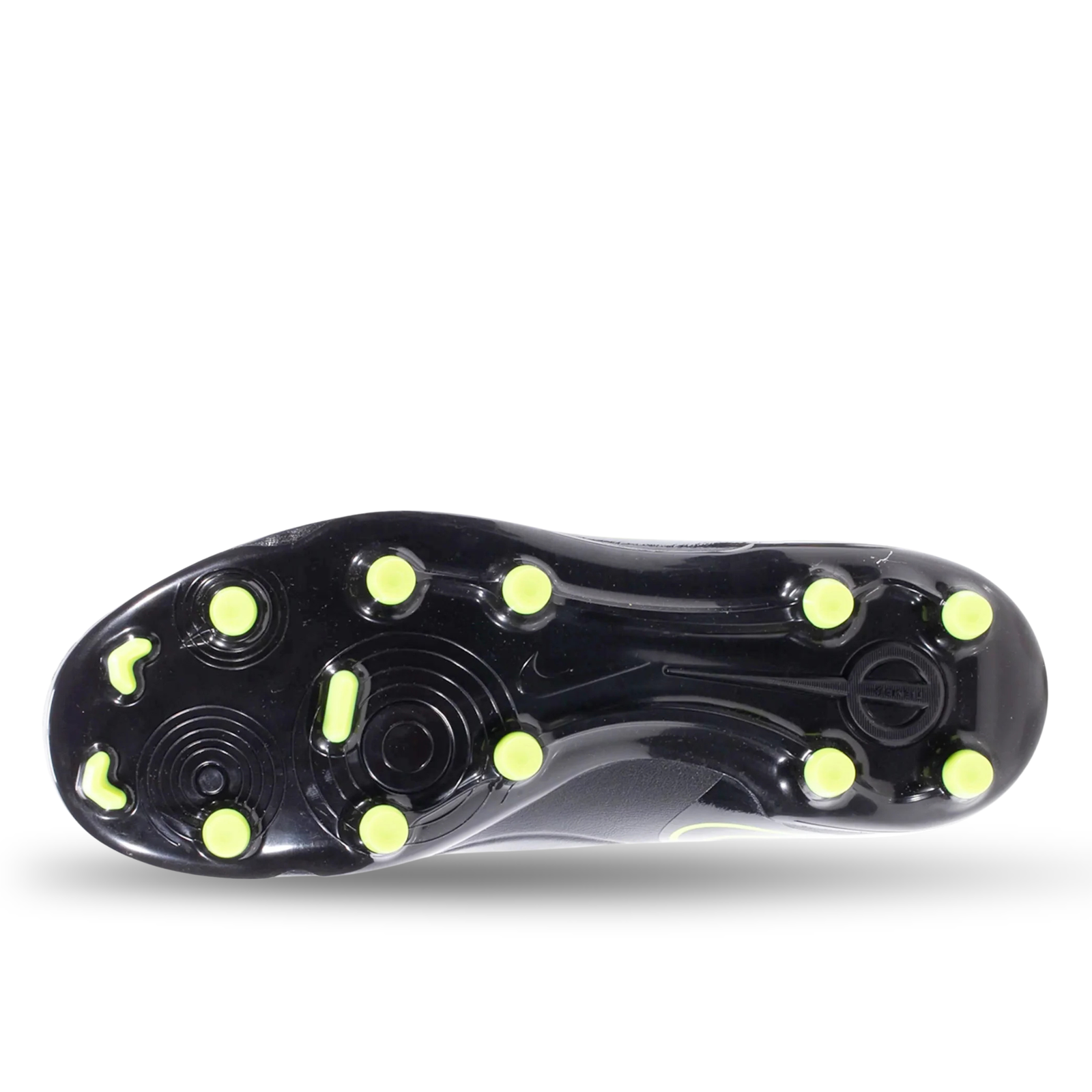 Nike Jr. Legend 10 Club FG/MG Soccer Cleats (Black/Volt)