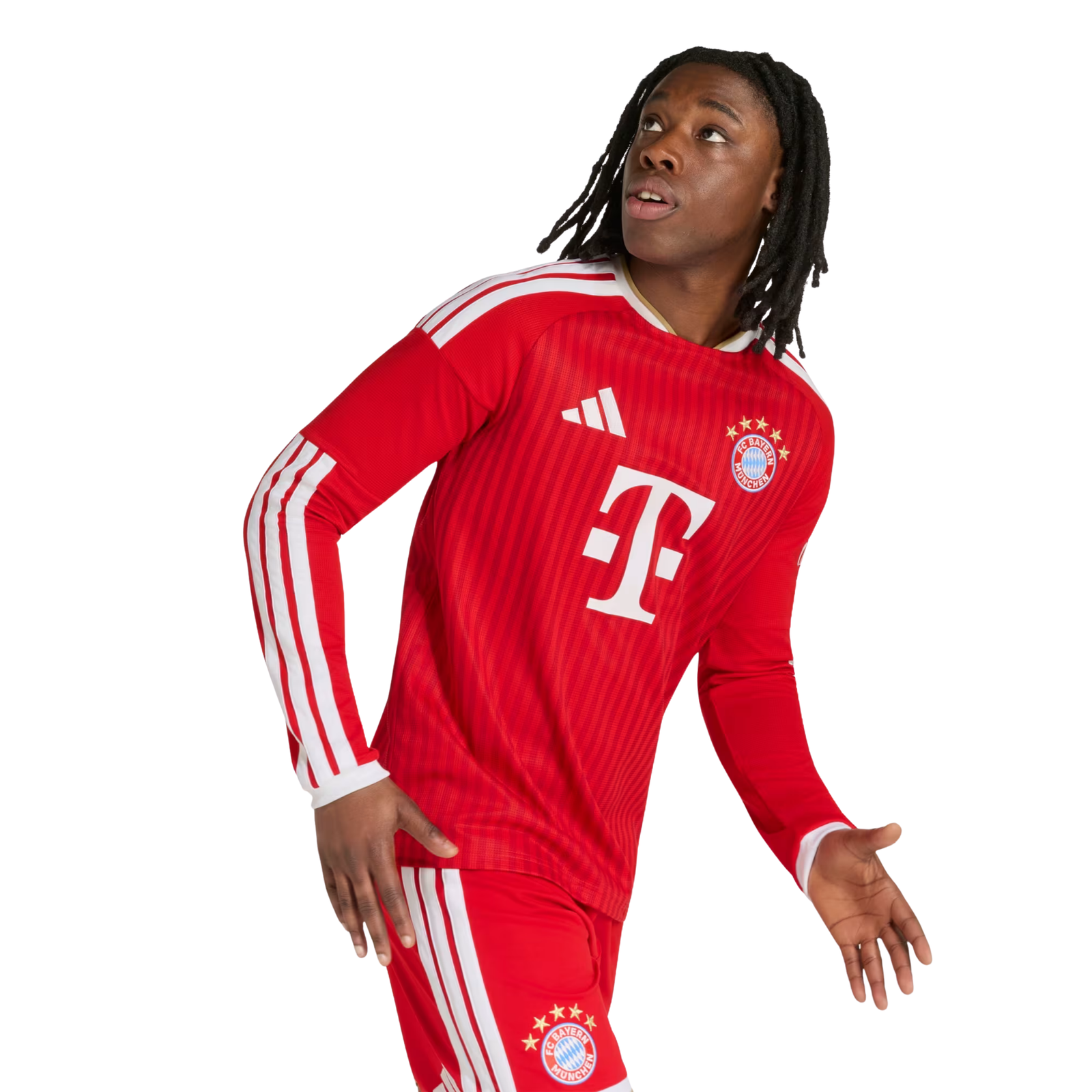 adidas Bayern Munich Long Sleeve Home Jersey 26/27 (Red)