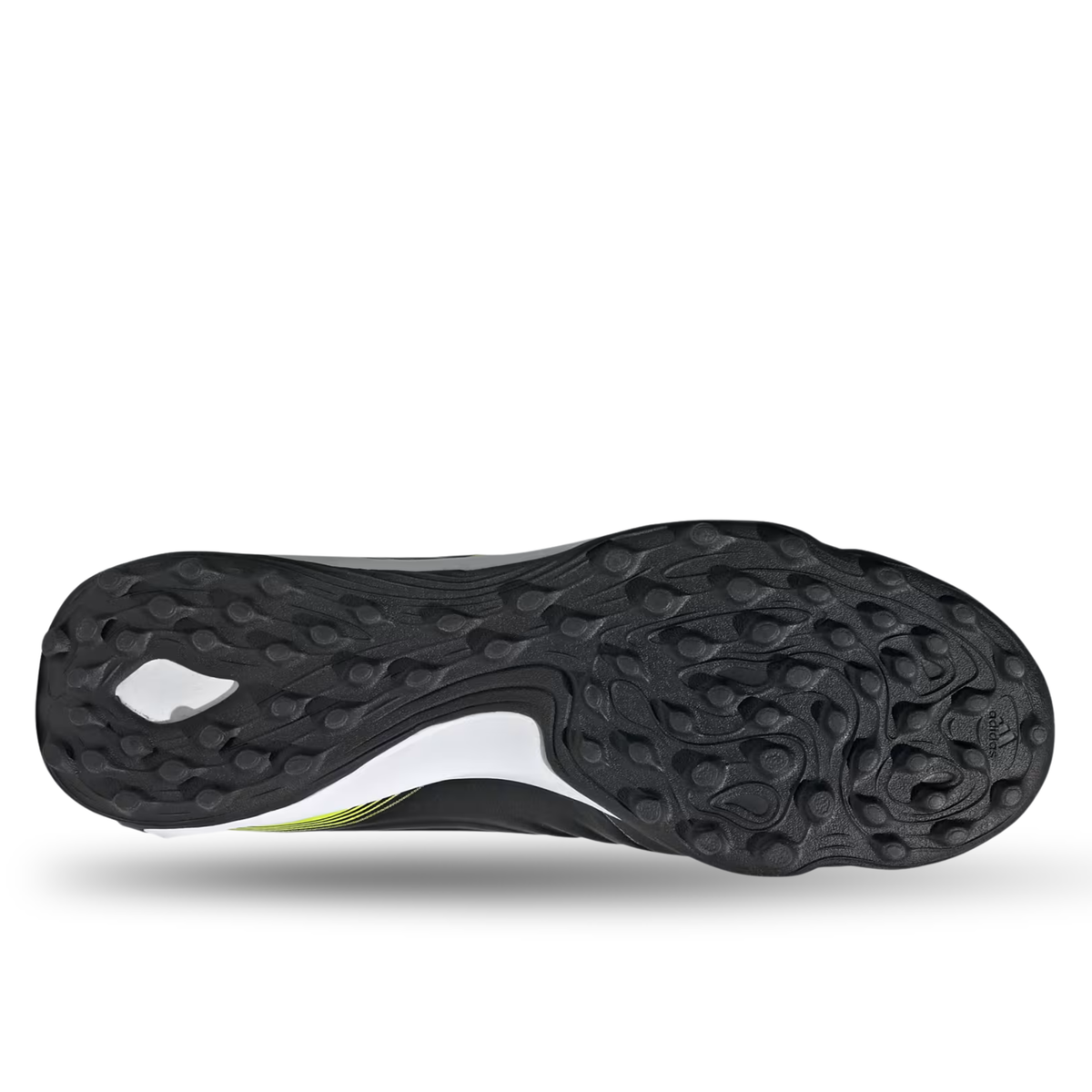 adidas Copa Sesne.3 LL Turf Soccer Cleats (Core Black/Team Solar Yellow)
