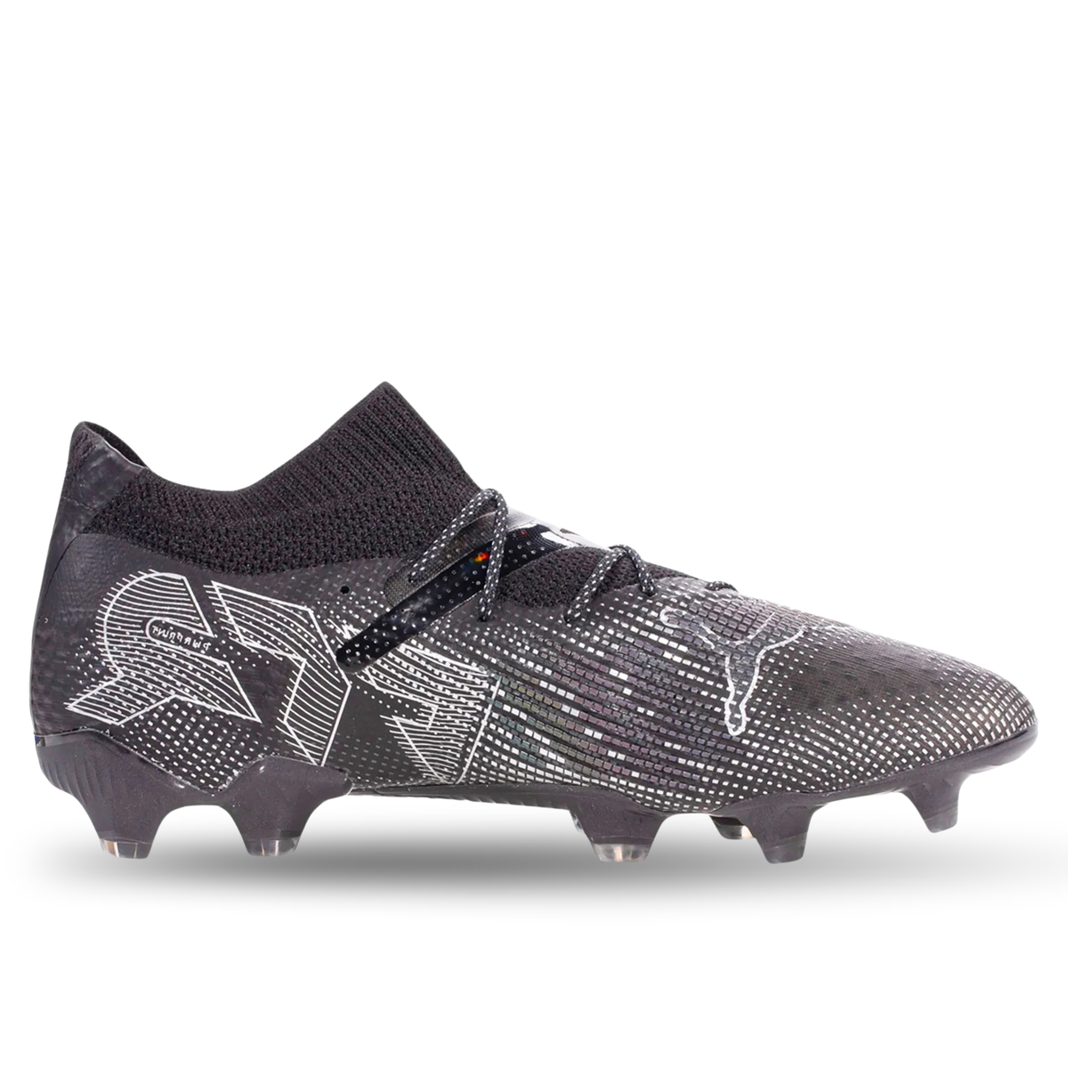 Puma Future 7 Ultimate FG/AG Soccer Cleats (Puma Black/Puma Silver)