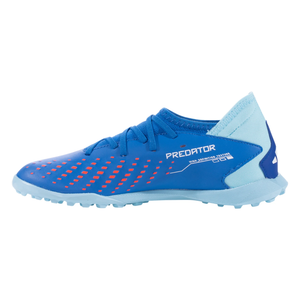 adidas Youth Predator Accuracy.3 Turf Soccer Shoes (Bright Royal/Cloud White/Bliss Blue)