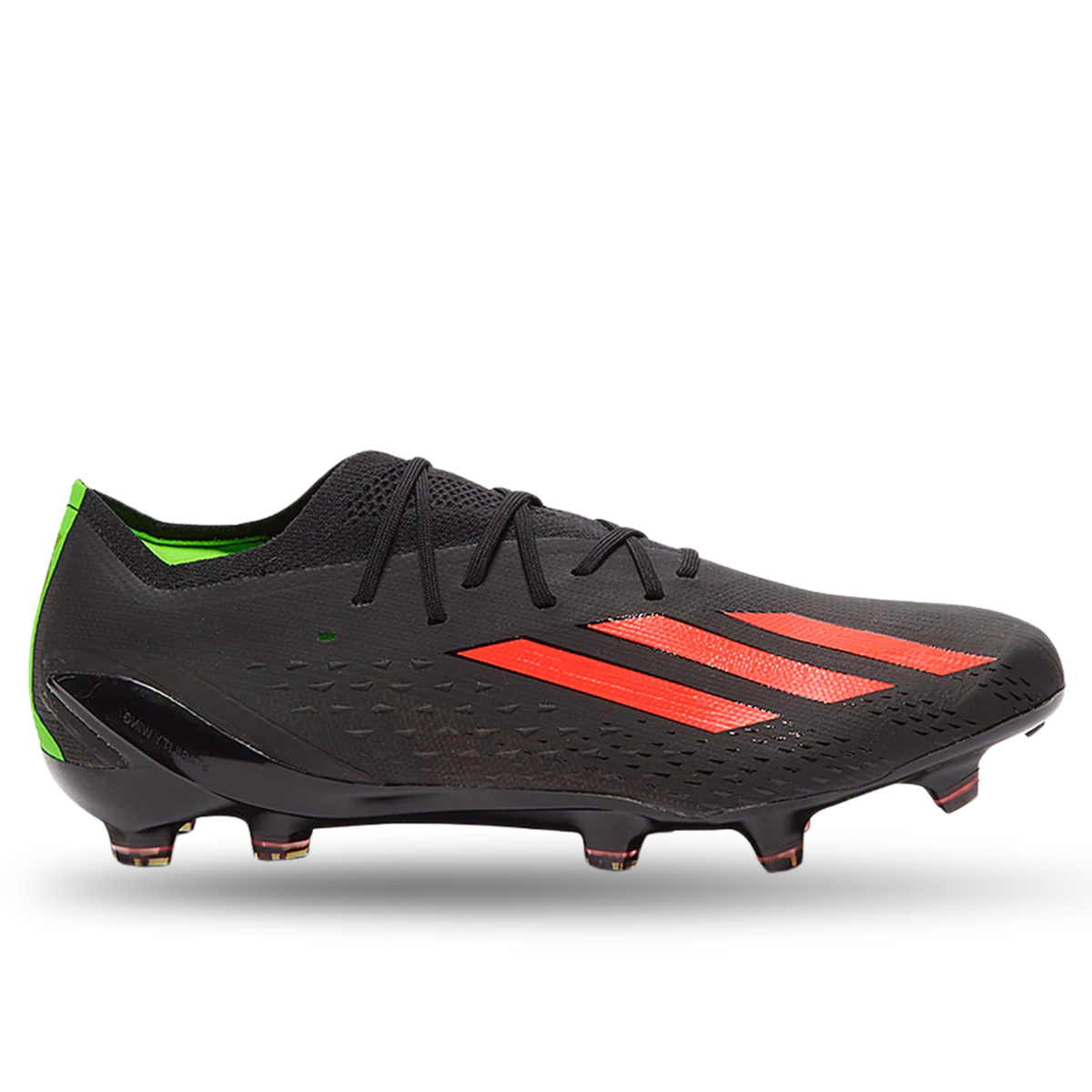 adidas X Speedportal.1 FG (Negro/Verde solar/Rojo solar)