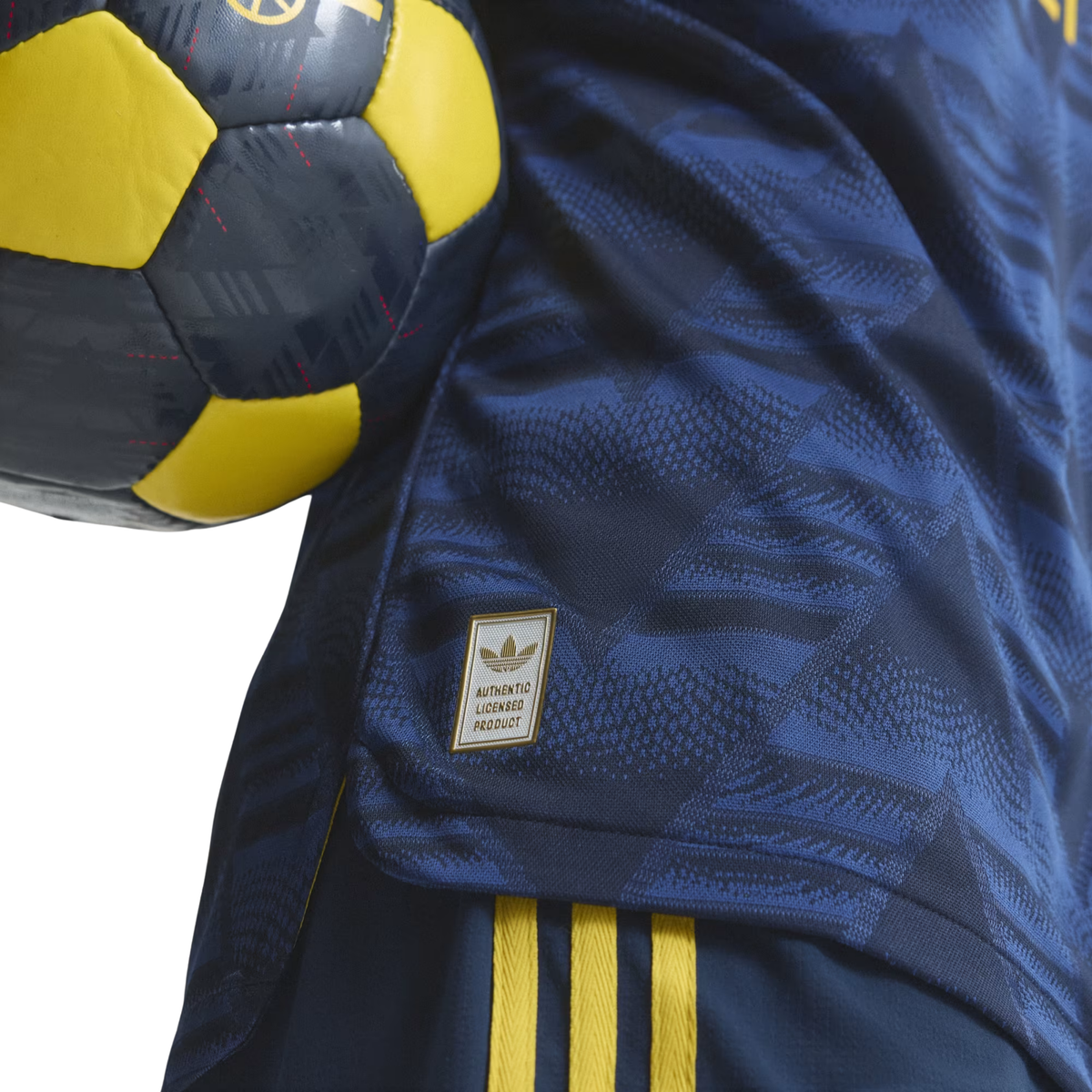 adidas Mens Arsenal Long Sleeve Authentic Away Jersey 26/27 (Navy)