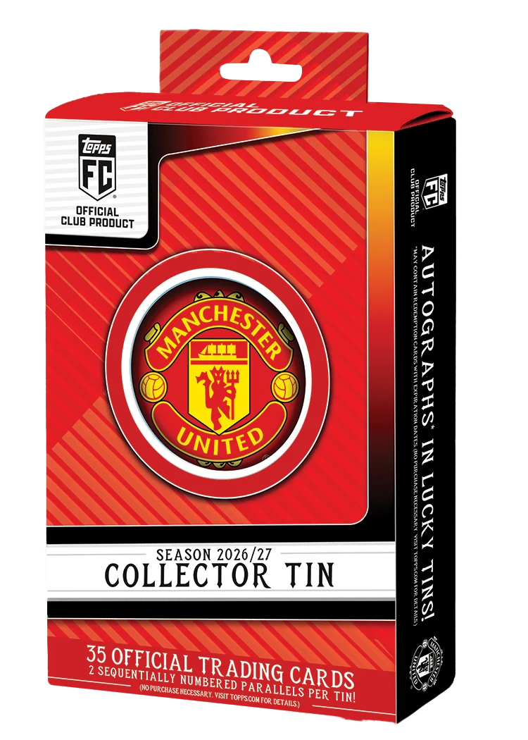 Topps Manchester United Collector Tin Trading Cards 26/27