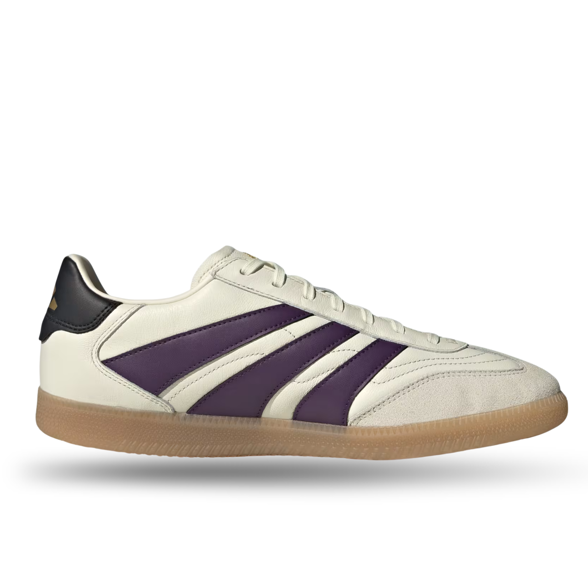 adidas Predator Freestyle Indoor IC Soccer Shoes (Ivory/Plum/Gold Metallic)