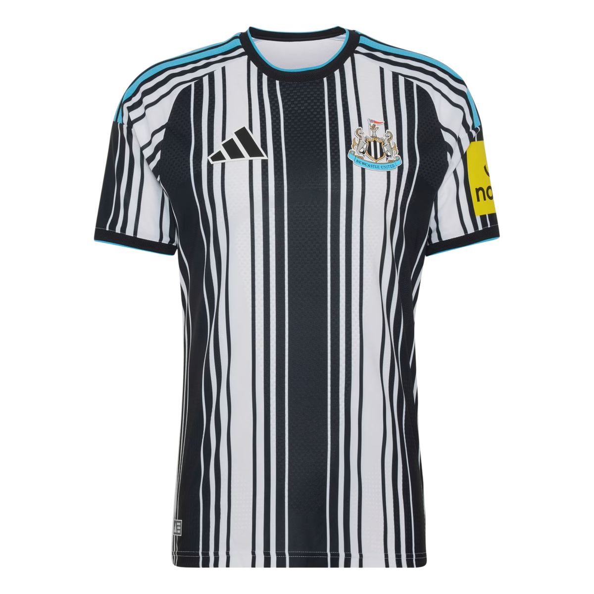 adidas Mens Newcastle United Authentic Home Jersey 26/27 (White/Black)