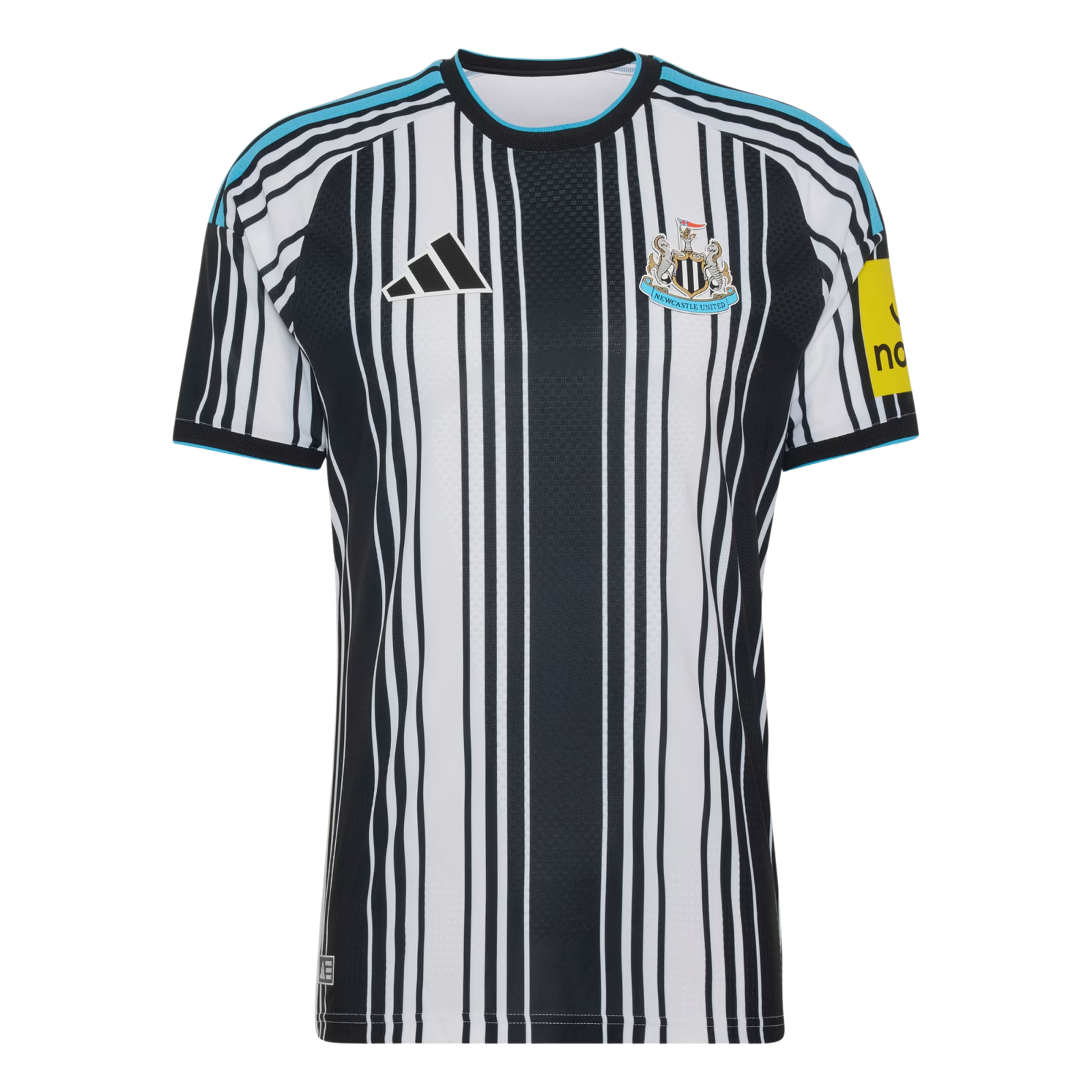 adidas Mens Newcastle United Authentic Home Jersey 26/27 (White/Black)
