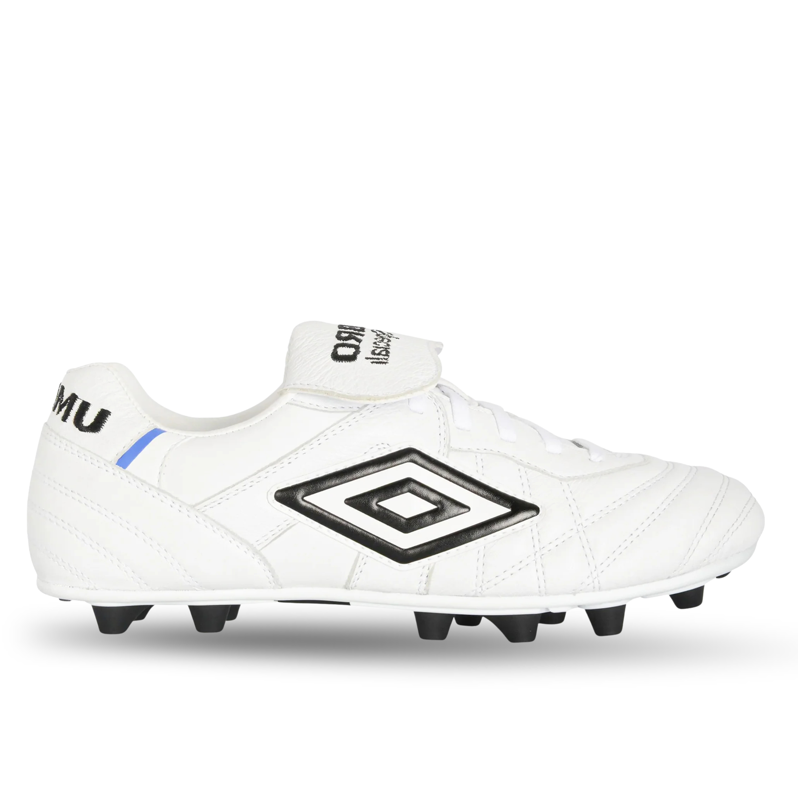 Umbro Speciali Pro 24 FG Soccer Cleats (White/Black/Royal)