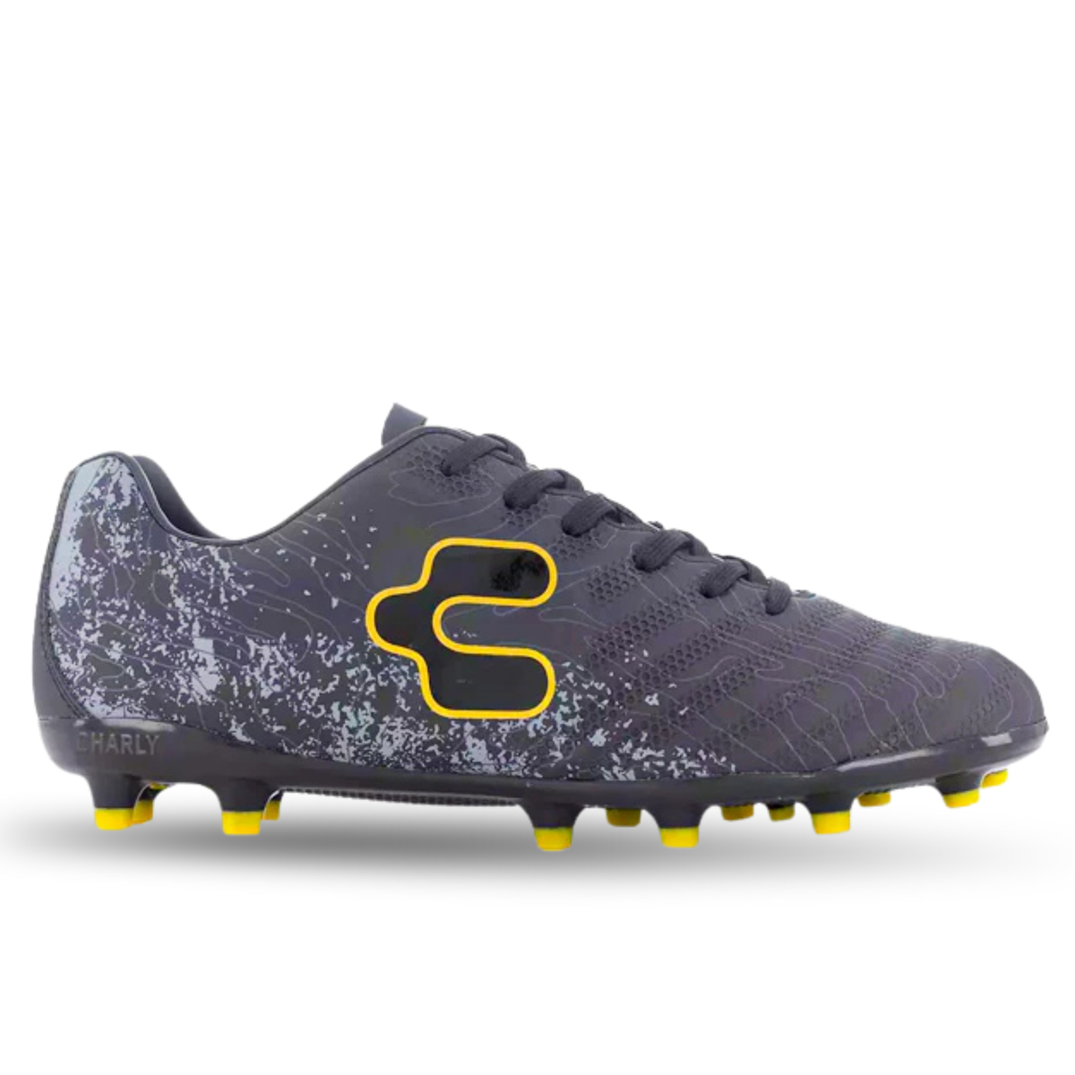 Charly Hotcross 2.0 Firm Ground Soccer Cleats (Black/Gold)