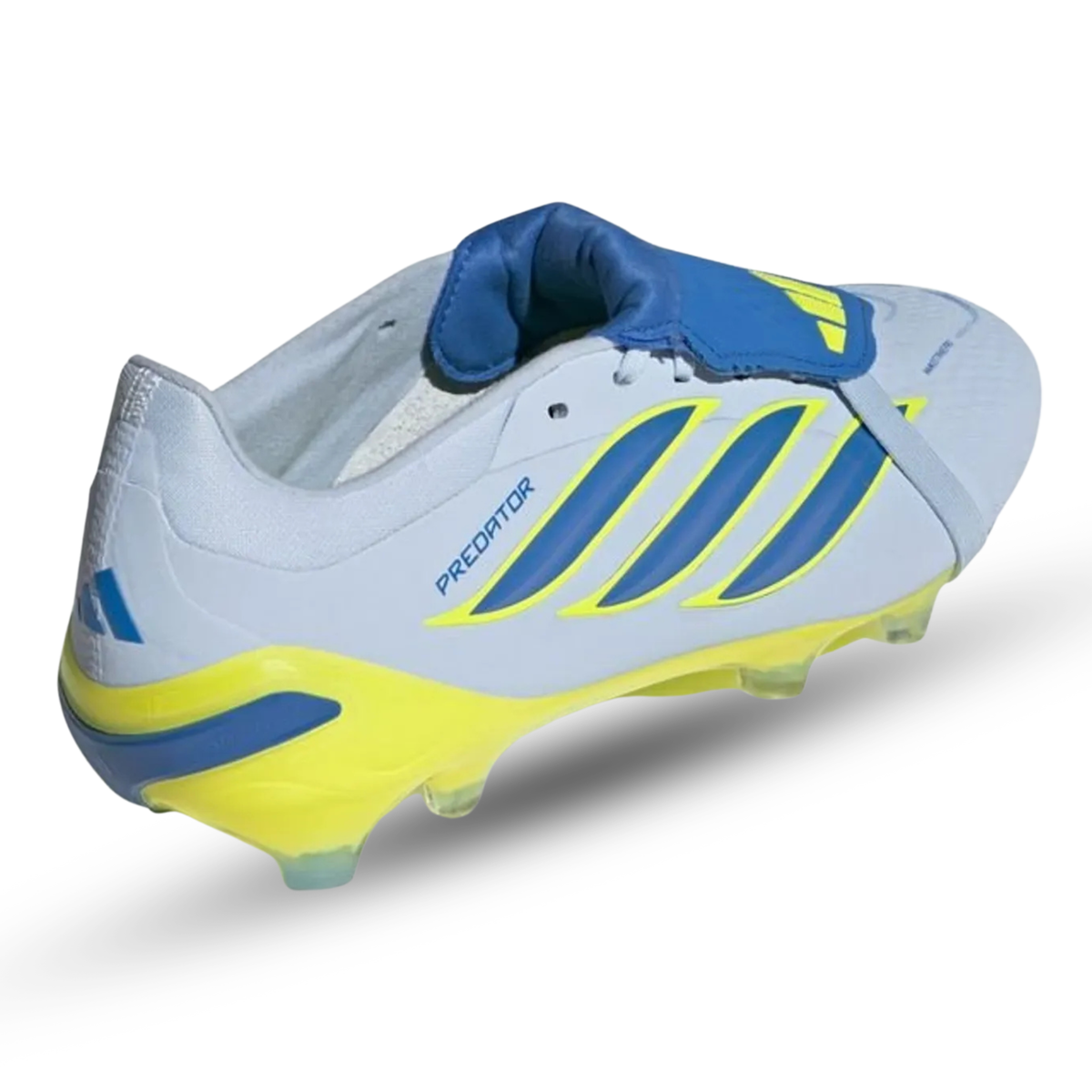 adidas Predator Pro FT FG Soccer Cleats (Blue/Solar Yellow)