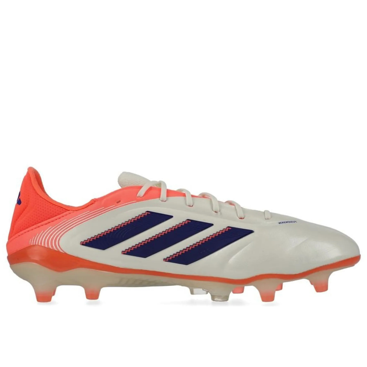 adidas Copa Pure III Elite FG Soccer Cleats (Off White/Lucid Blue/Coral)